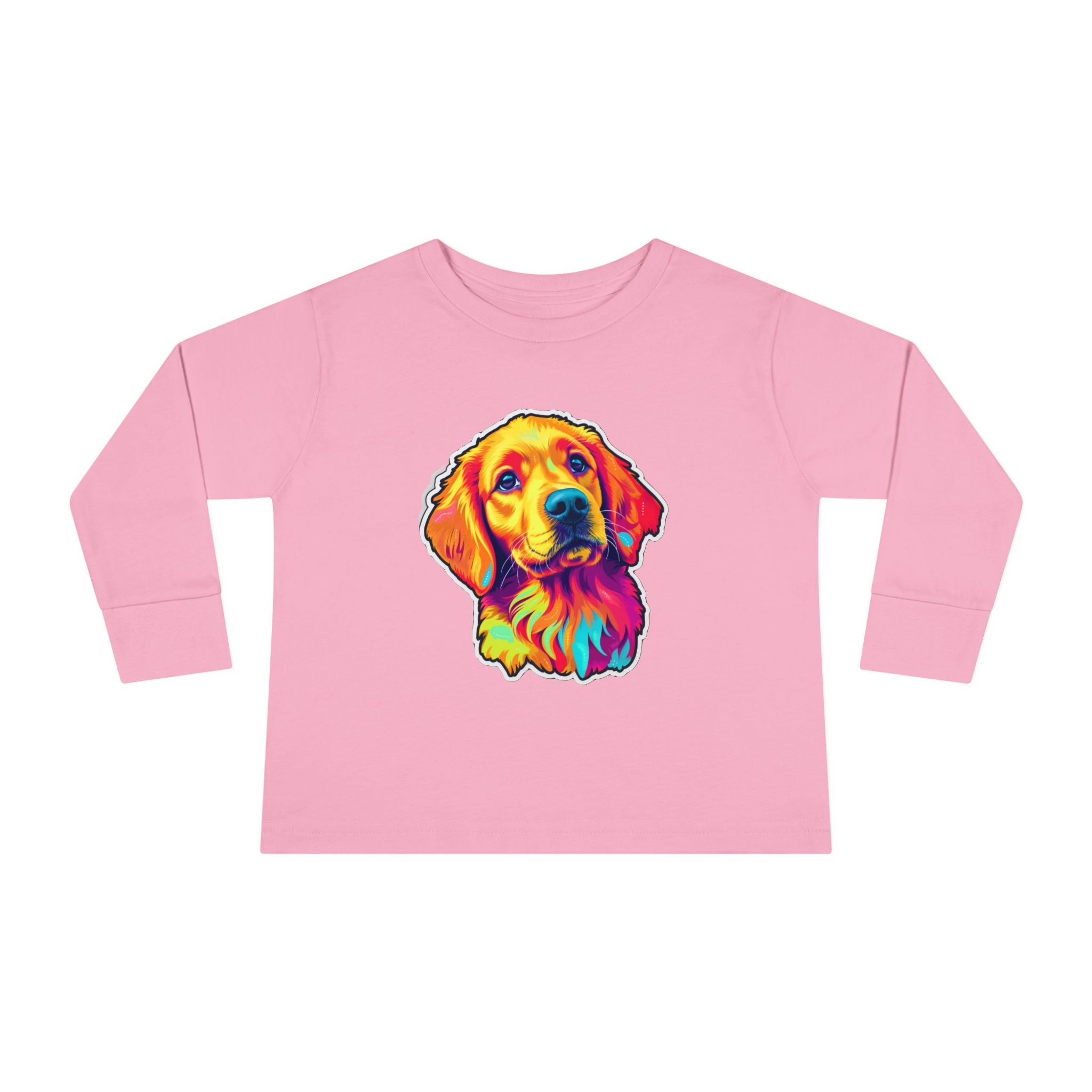 Toddler Long Sleeve Tee - Puppies 09