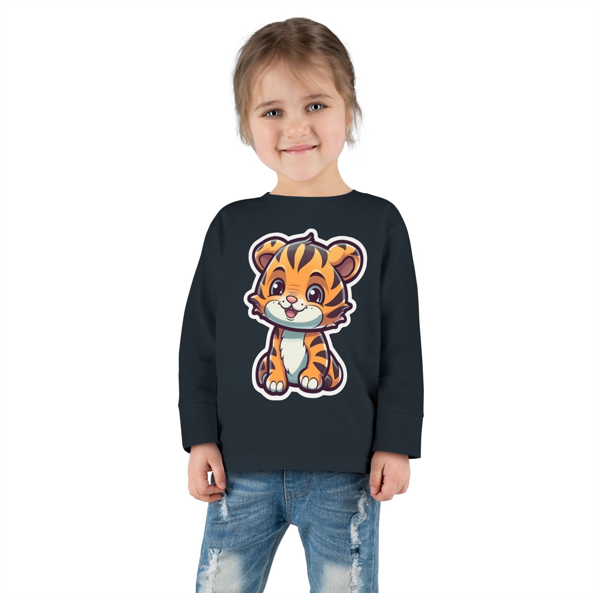 Toddler Long Sleeve Tee - Tiger Cub