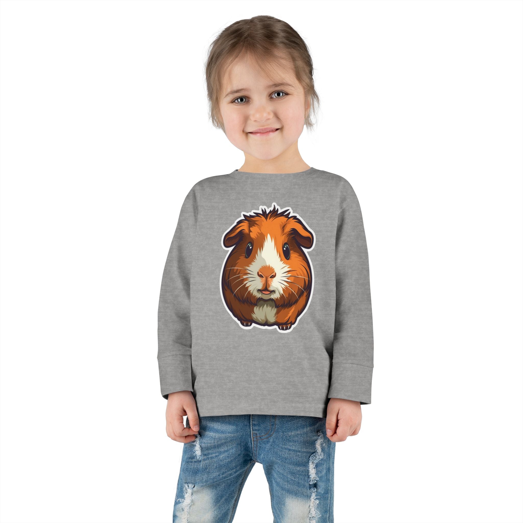 Toddler Long Sleeve Tee - Guinea Pig Pup