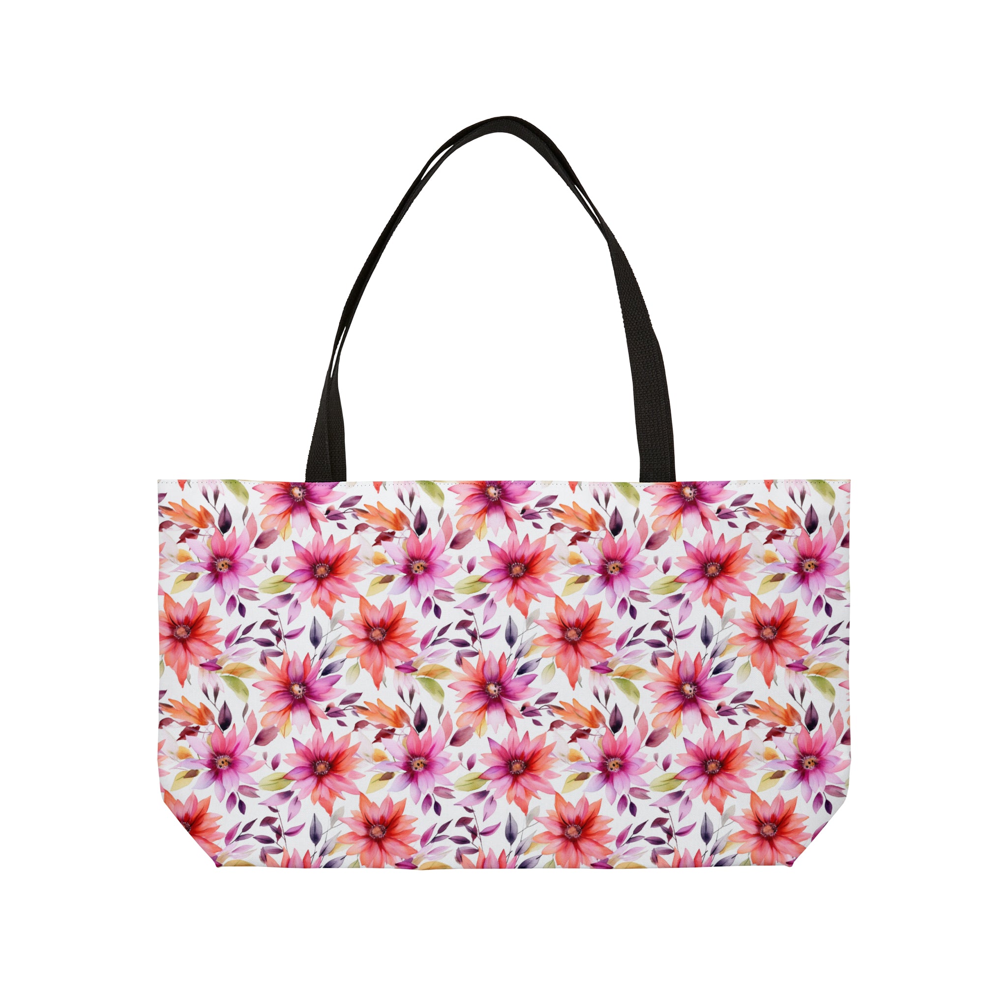 Weekender Tote Bag (AOP) - Seamless Floral Designs 01