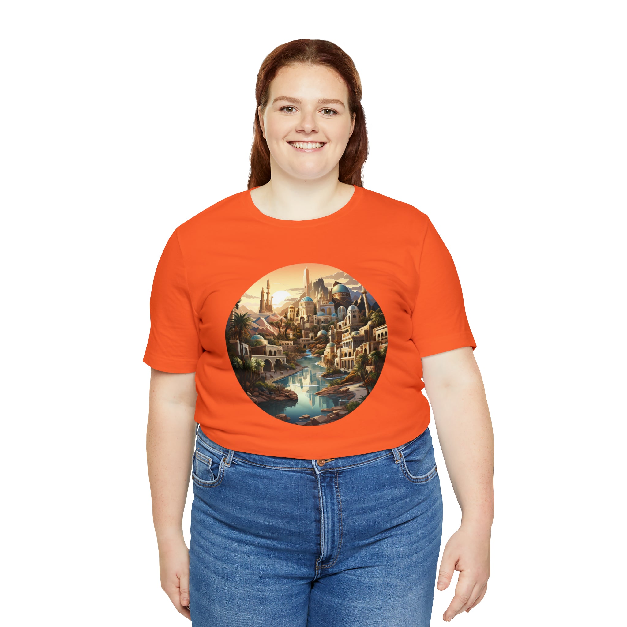 Unisex Jersey Short Sleeve Tee - Isometric Designs 07