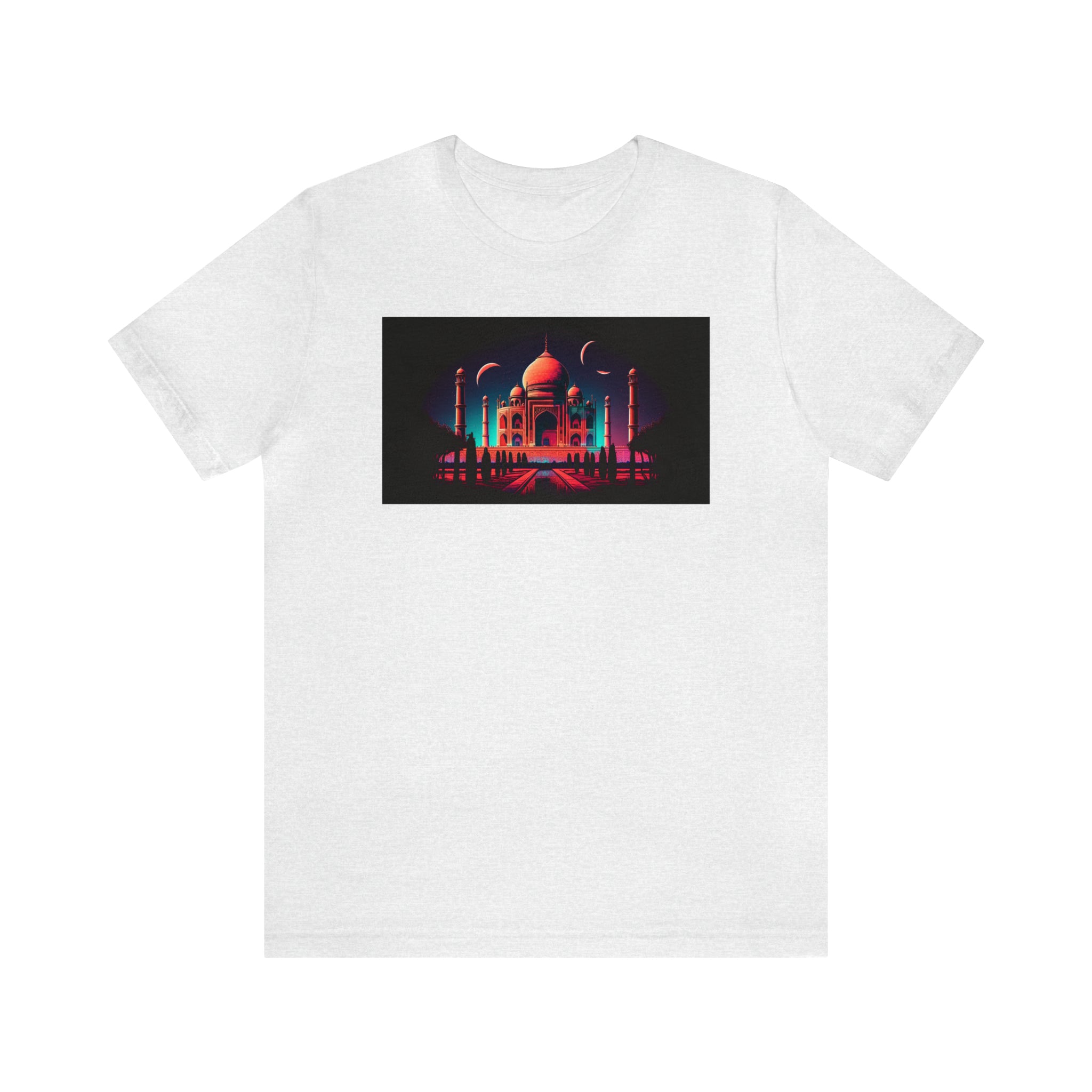Unisex Jersey Short Sleeve Tee - Taj Mahal, Agra, India