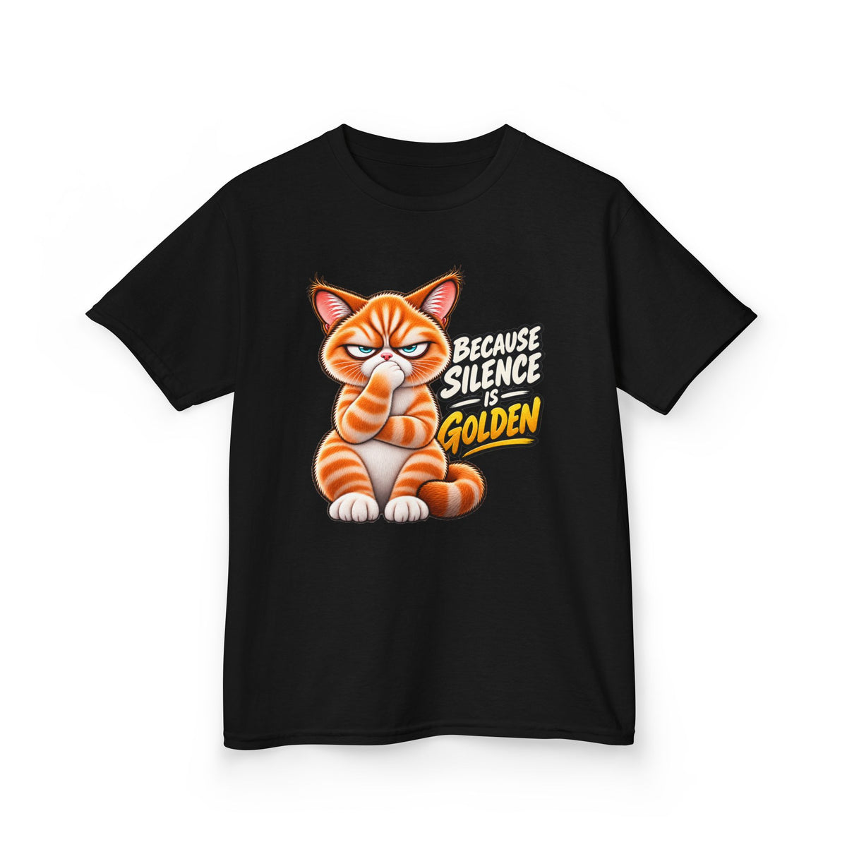 Silence is Golden - Mildly Feral - Youth Short Sleeve Tee