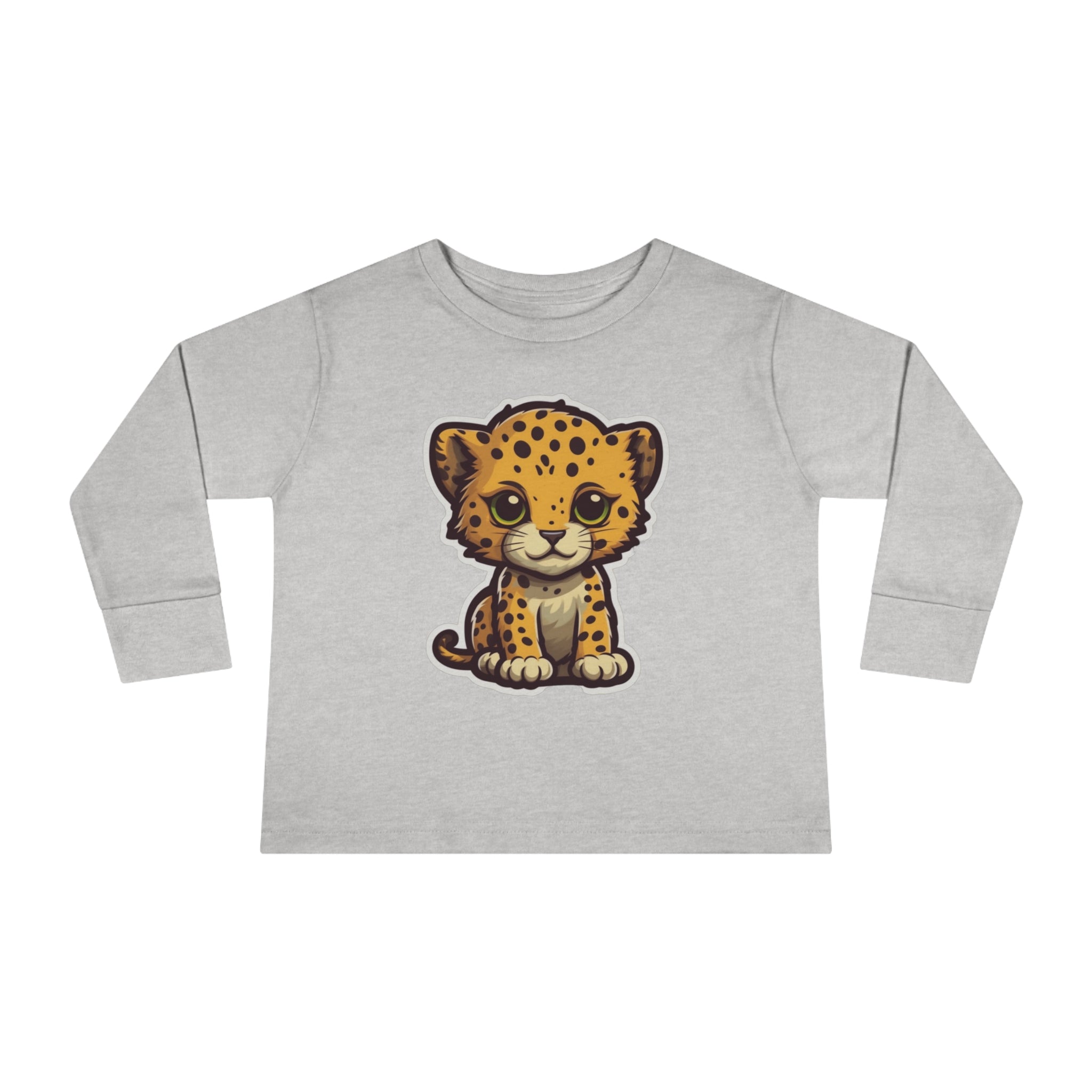 Toddler Long Sleeve Tee - Cheetah Cub