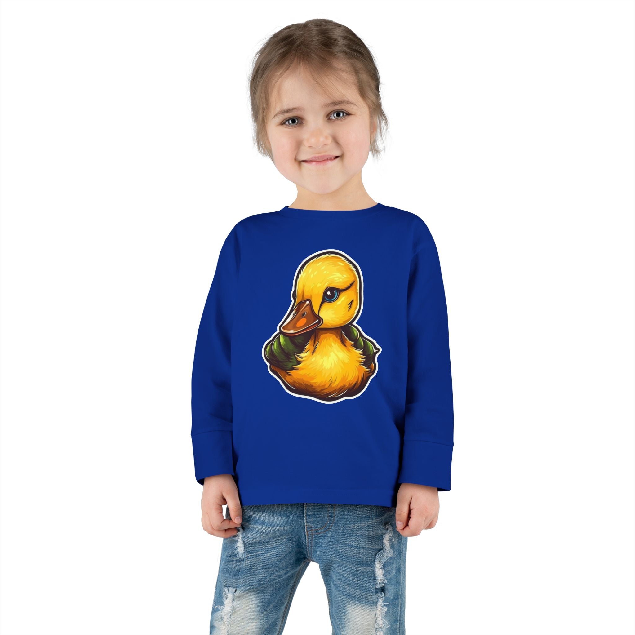Toddler Long Sleeve Tee - Duck Duckling