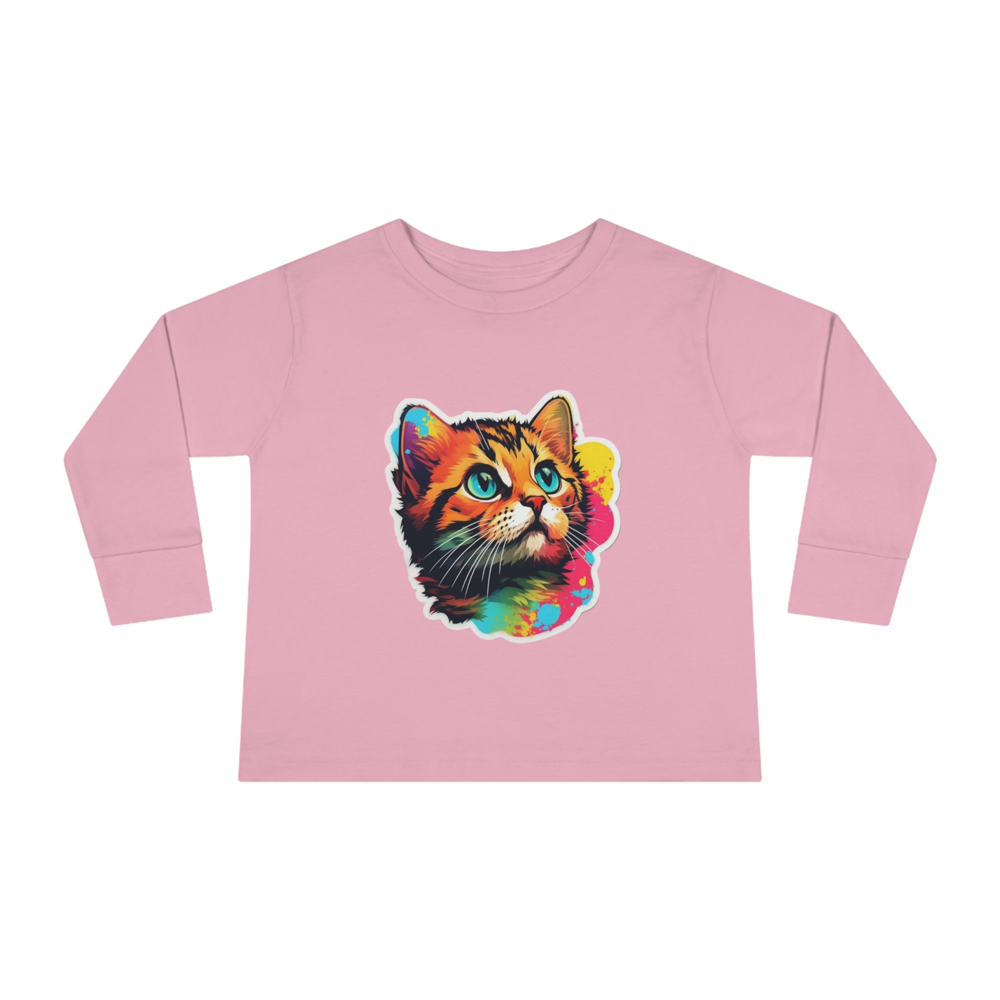 Toddler Long Sleeve Tee - Kittens 05