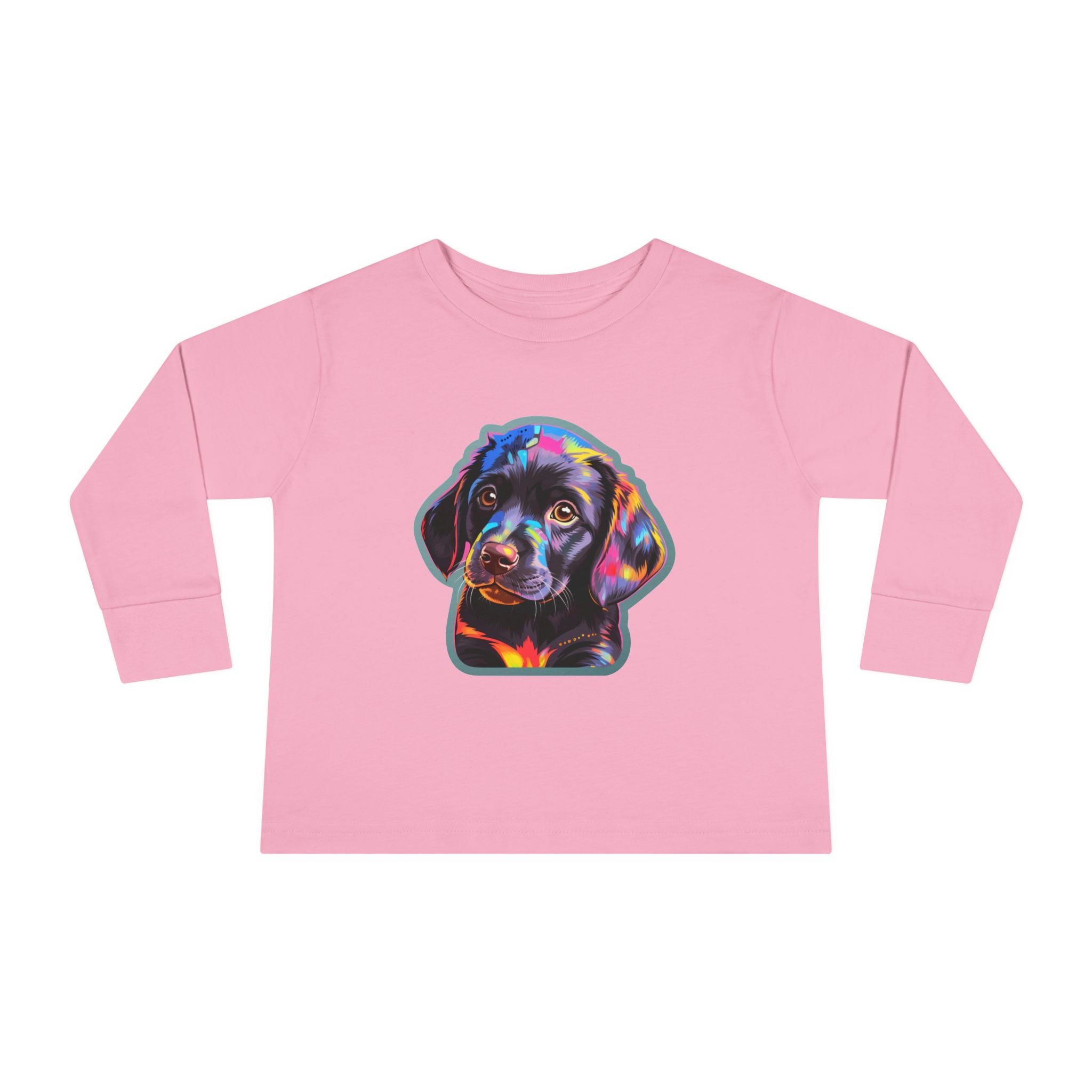 Toddler Long Sleeve Tee - Puppies 02