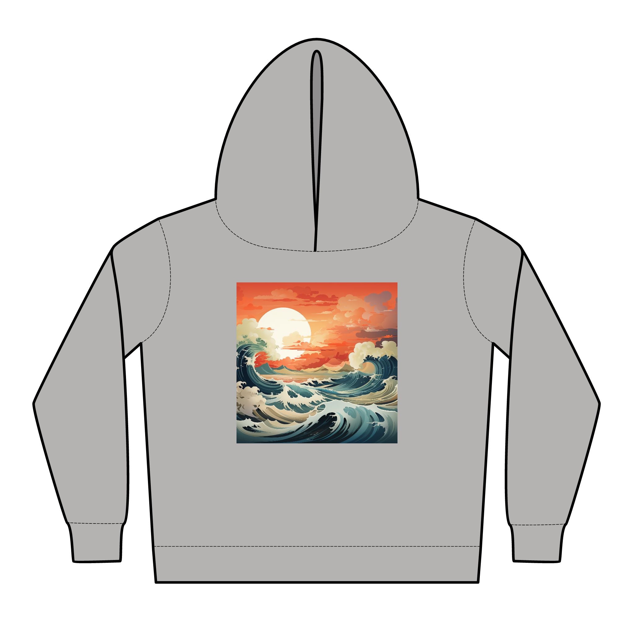 Toddler Pullover Fleece Hoodies - Digital Designs 06