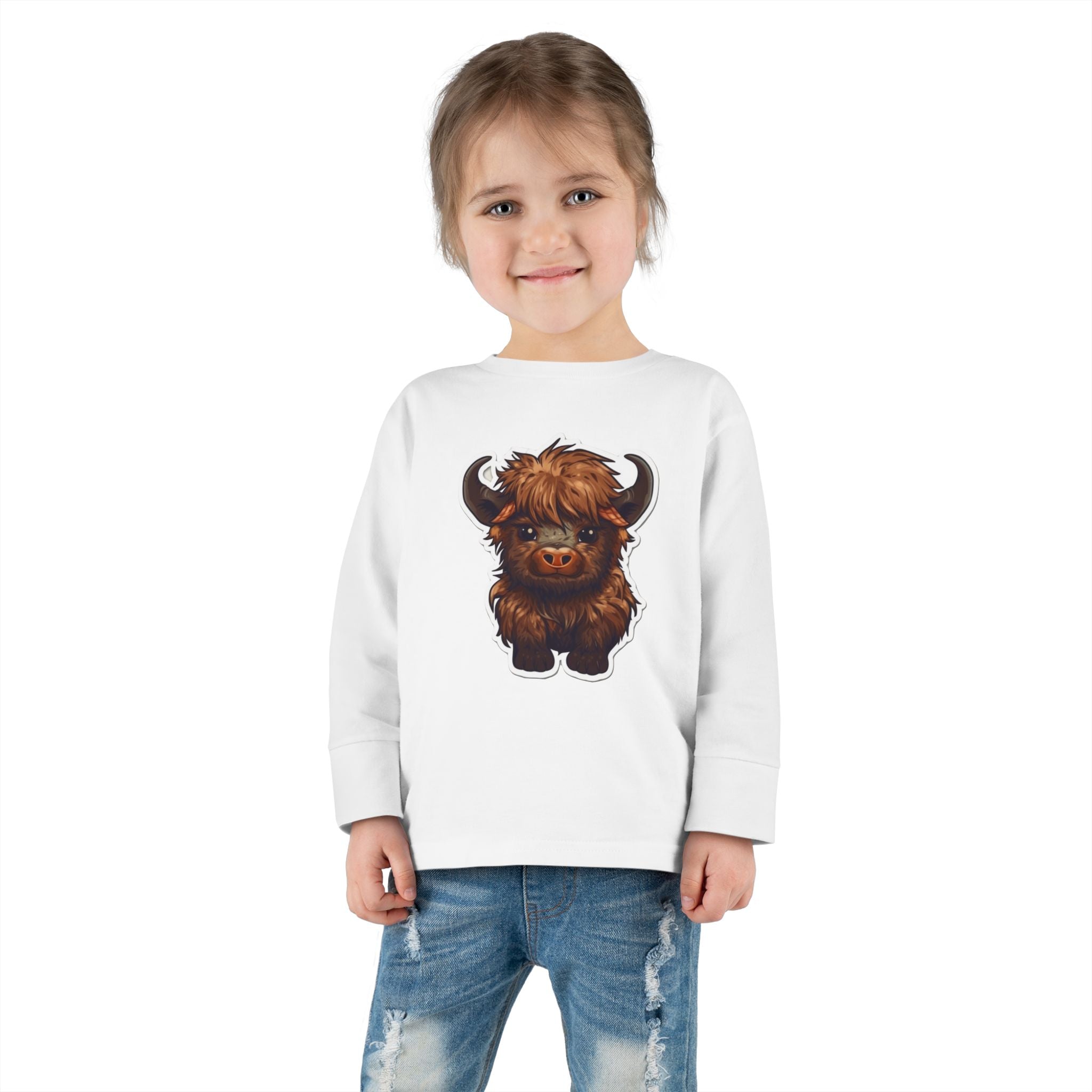 Toddler Long Sleeve Tee - Yak Calf
