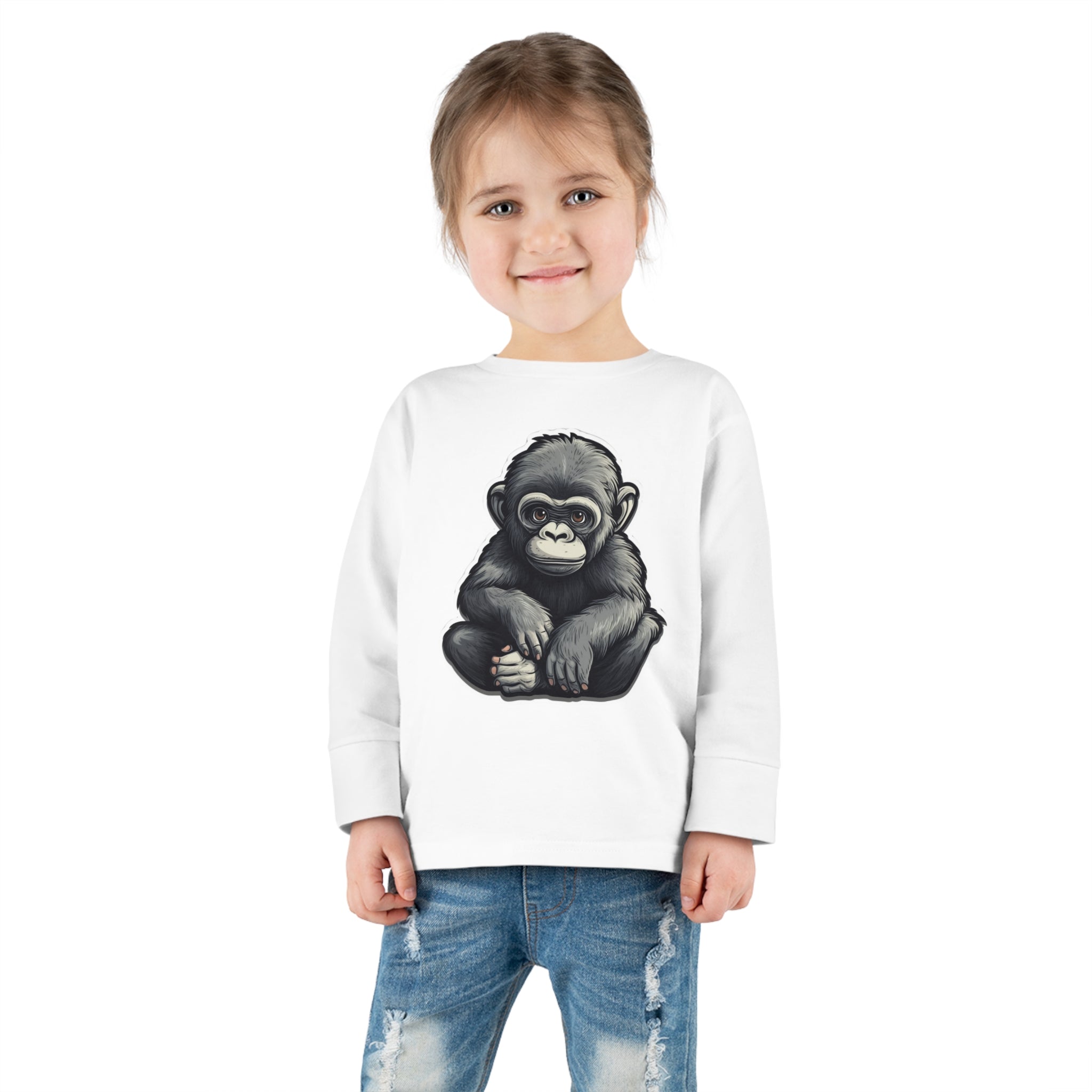 Toddler Long Sleeve Tee - Gorilla Infant