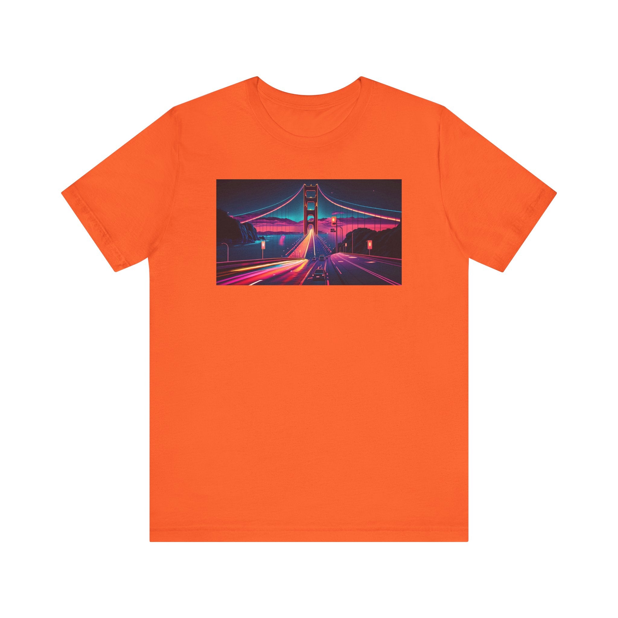 Unisex Jersey Short Sleeve Tee - Golden Gate Bridge, San Francisco, USA