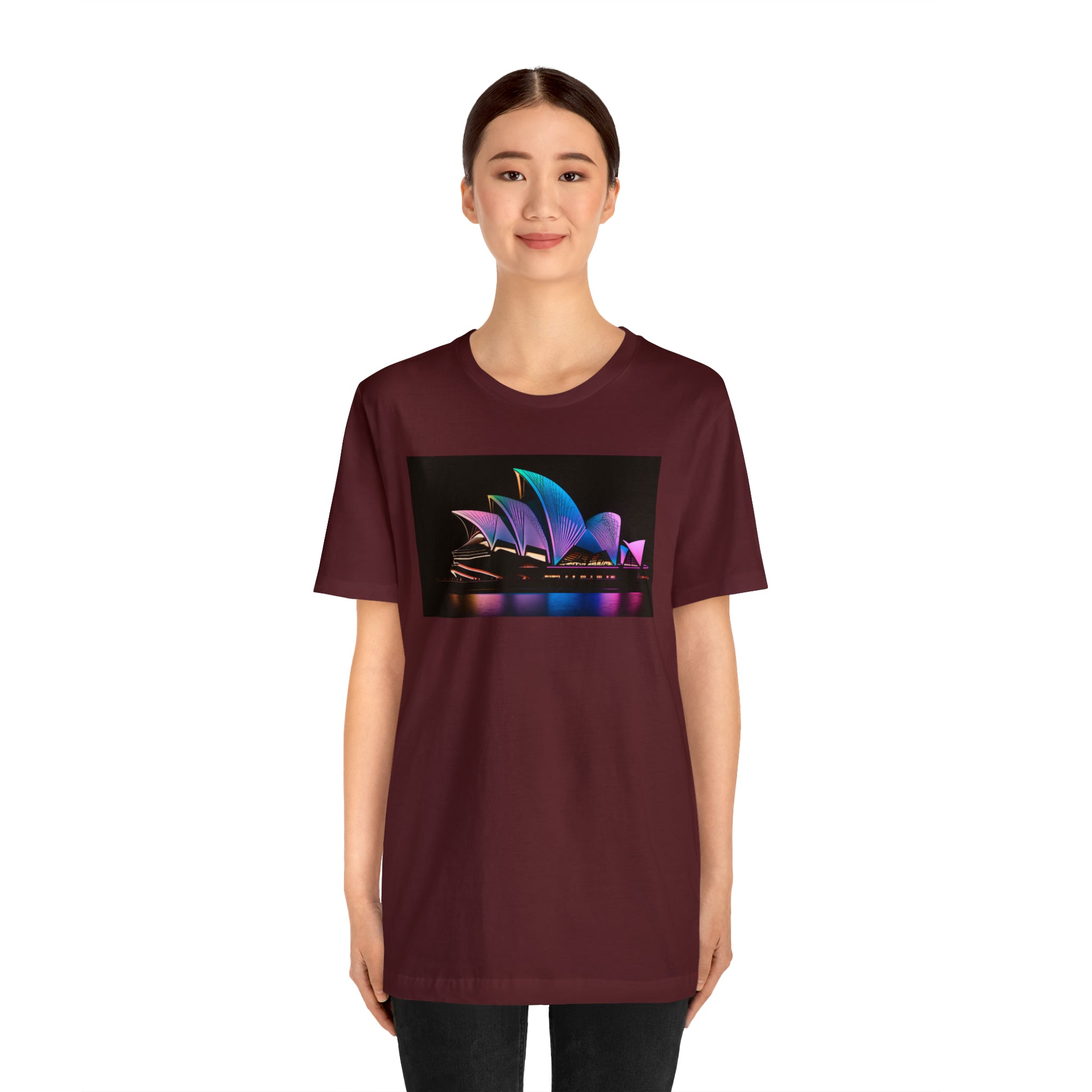 Unisex Jersey Short Sleeve Tee - Sydney Opera House, Australia