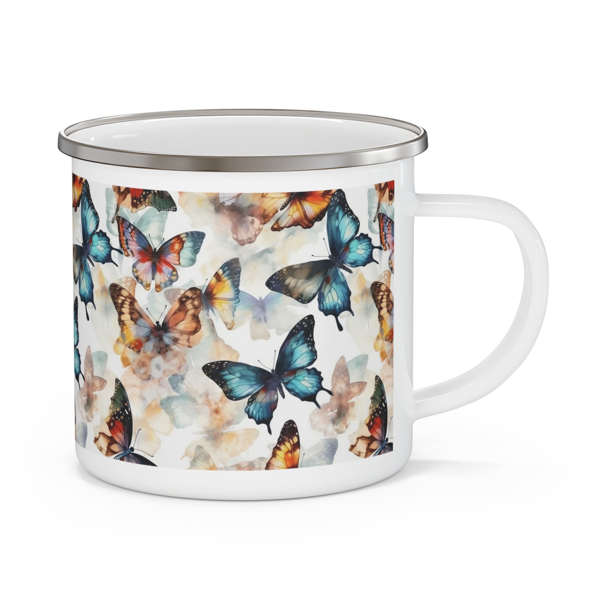 Enamel Camping Mug - Seamless Designs 20