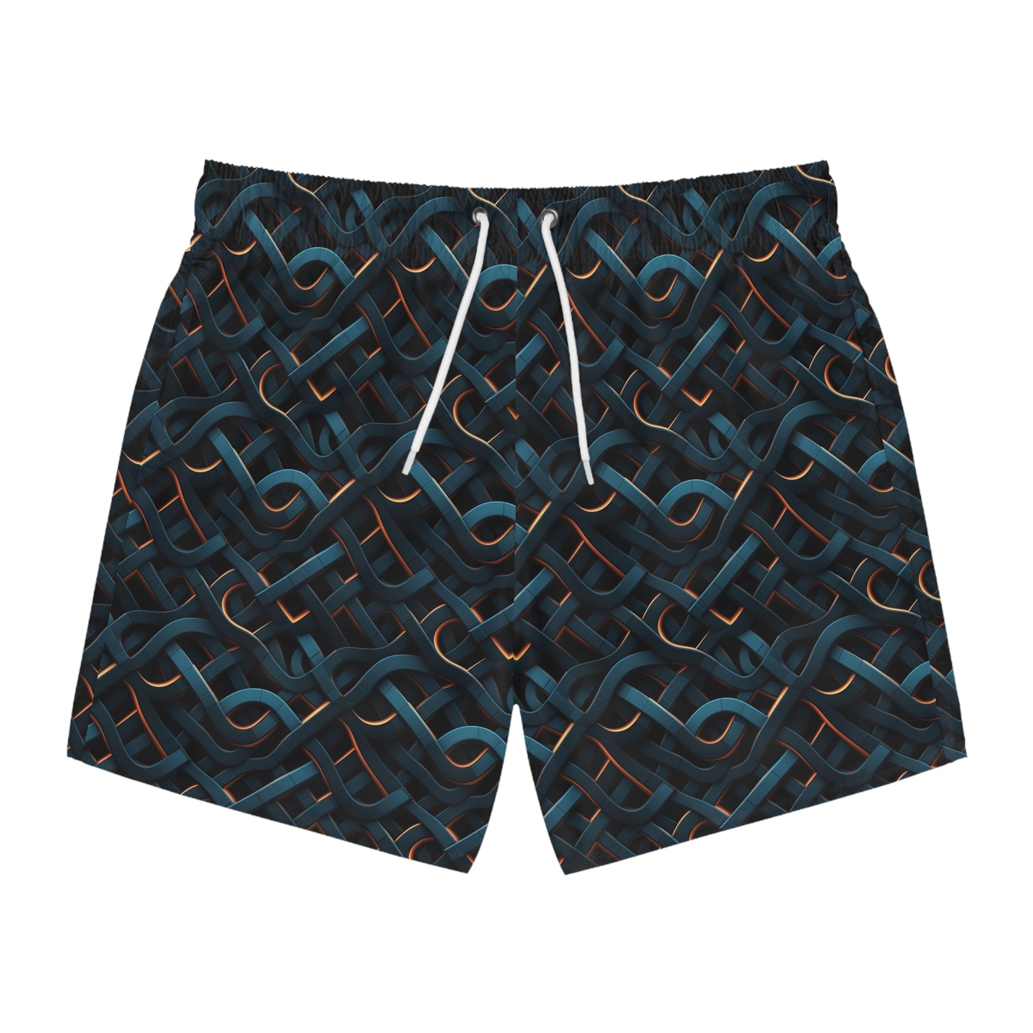Swim Trunks (AOP) - Seamless Abstract Designs 07