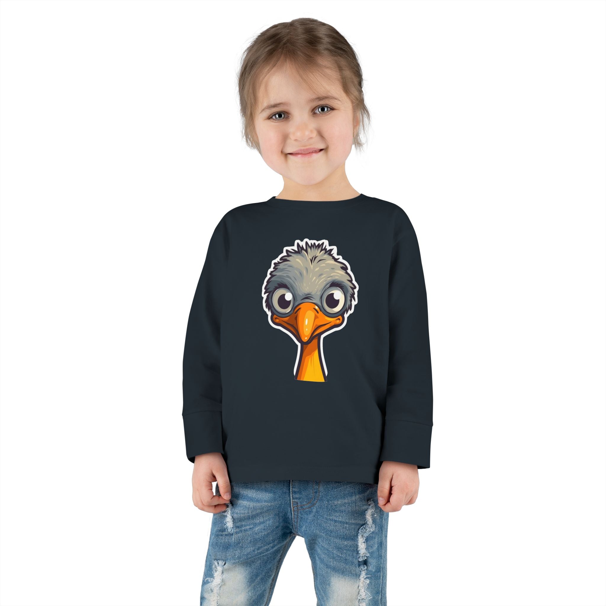 Toddler Long Sleeve Tee - Ostrich Chick
