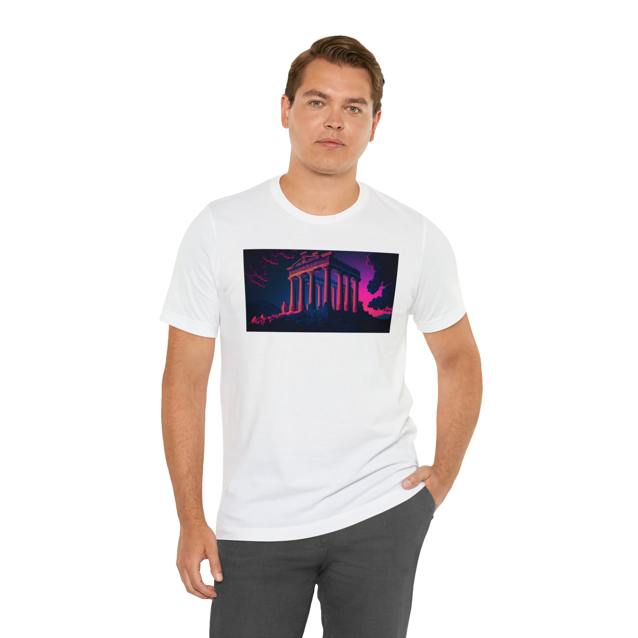 Unisex Jersey Short Sleeve Tee - Olympia, Greece