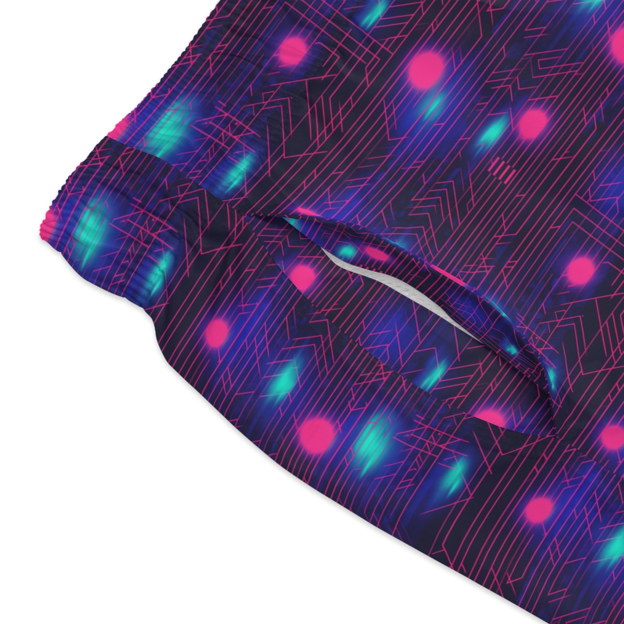 Swim Trunks (AOP) - Seamless Neon Designs 02