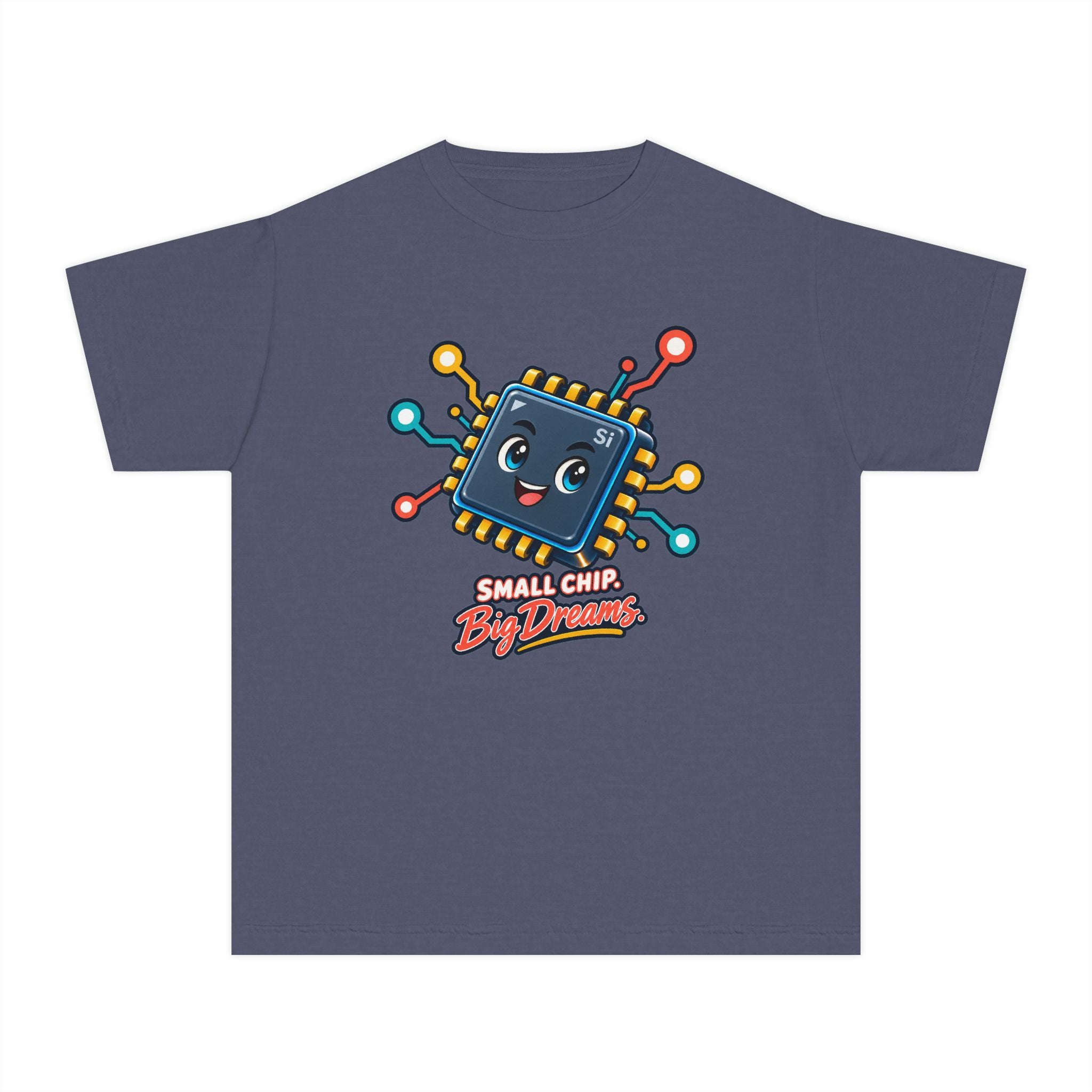 Youth Midweight Cotton Tee - Small Chip, Big Dreams