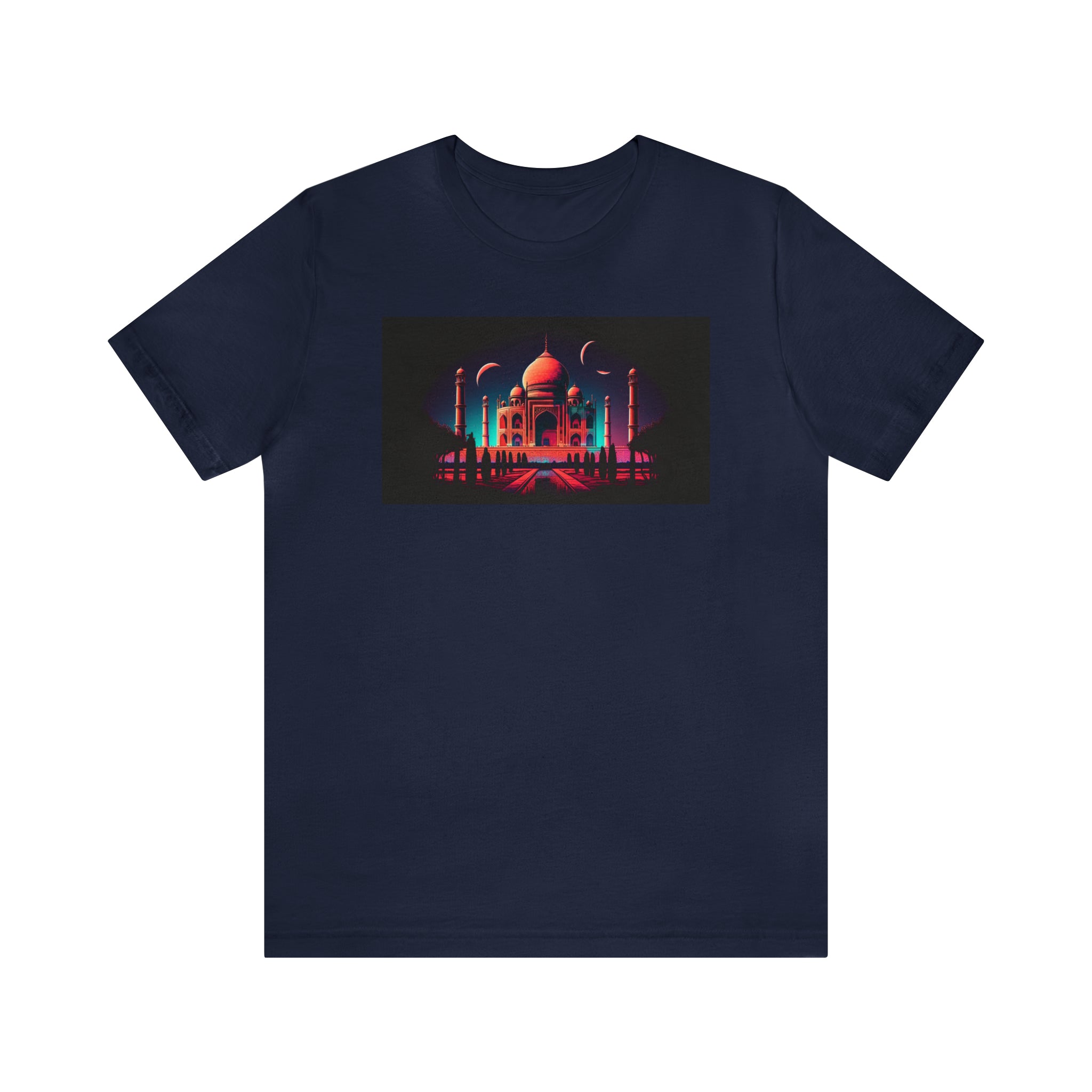 Unisex Jersey Short Sleeve Tee - Taj Mahal, Agra, India