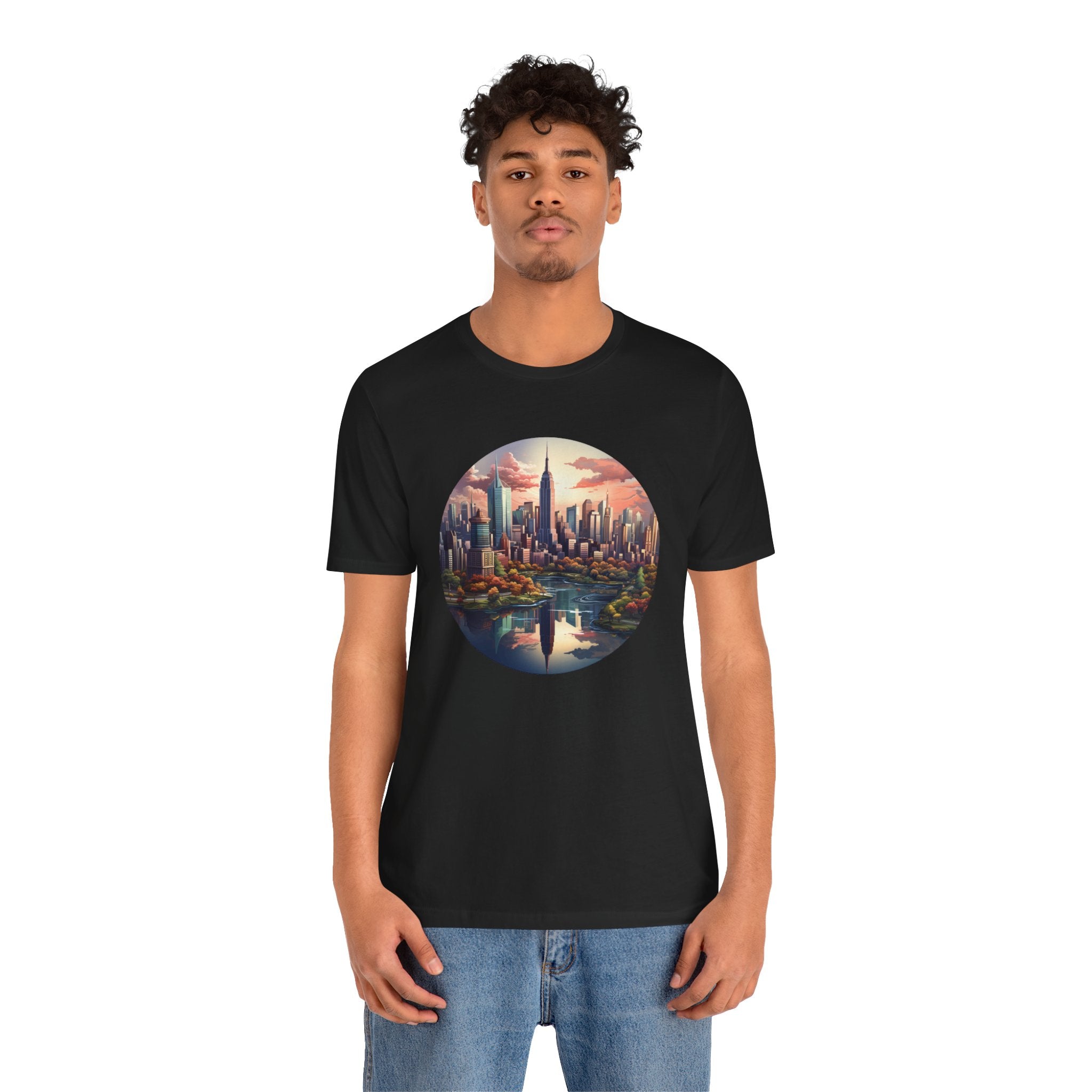 Unisex Jersey Short Sleeve Tee - Isometric Designs 09