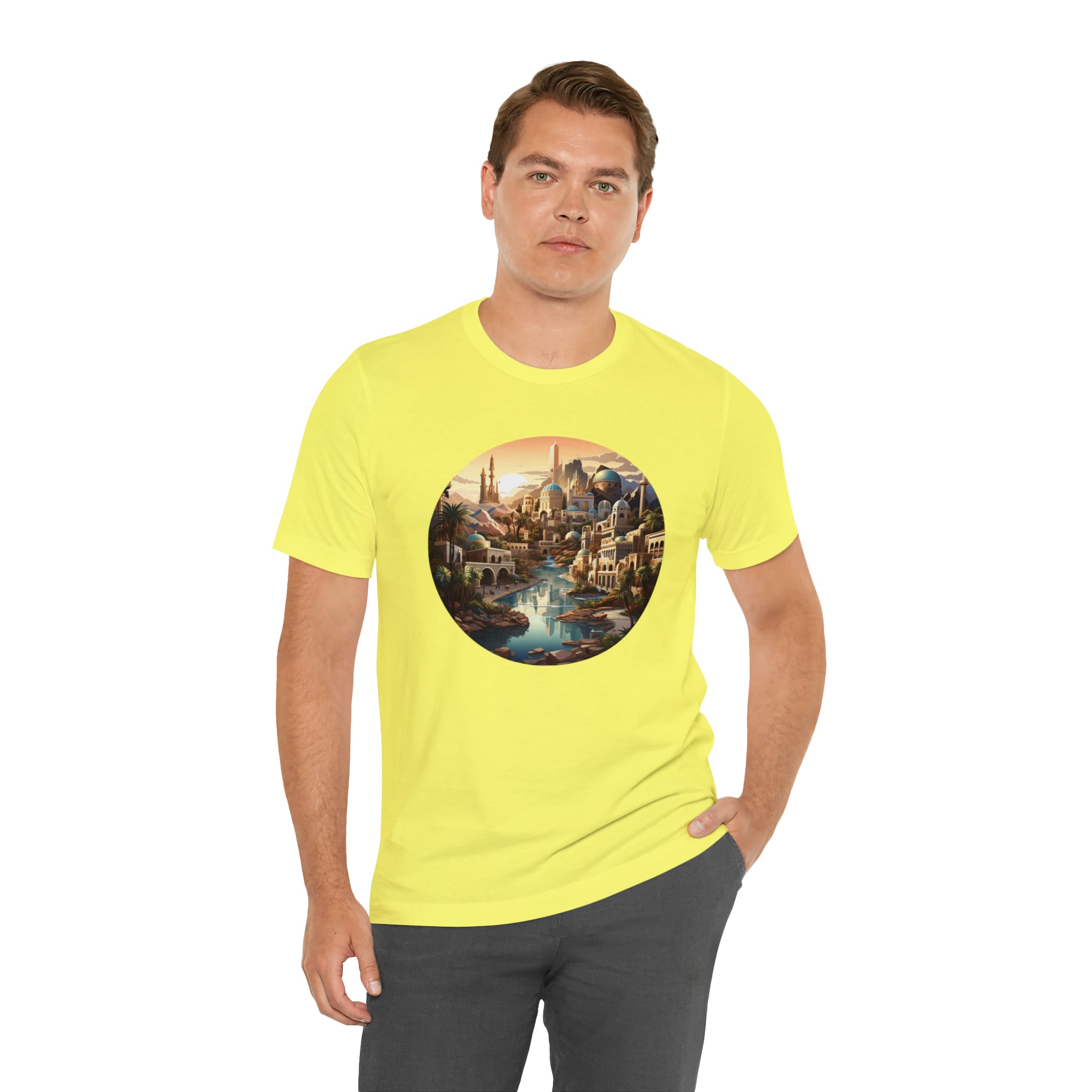 Unisex Jersey Short Sleeve Tee - Isometric Designs 07