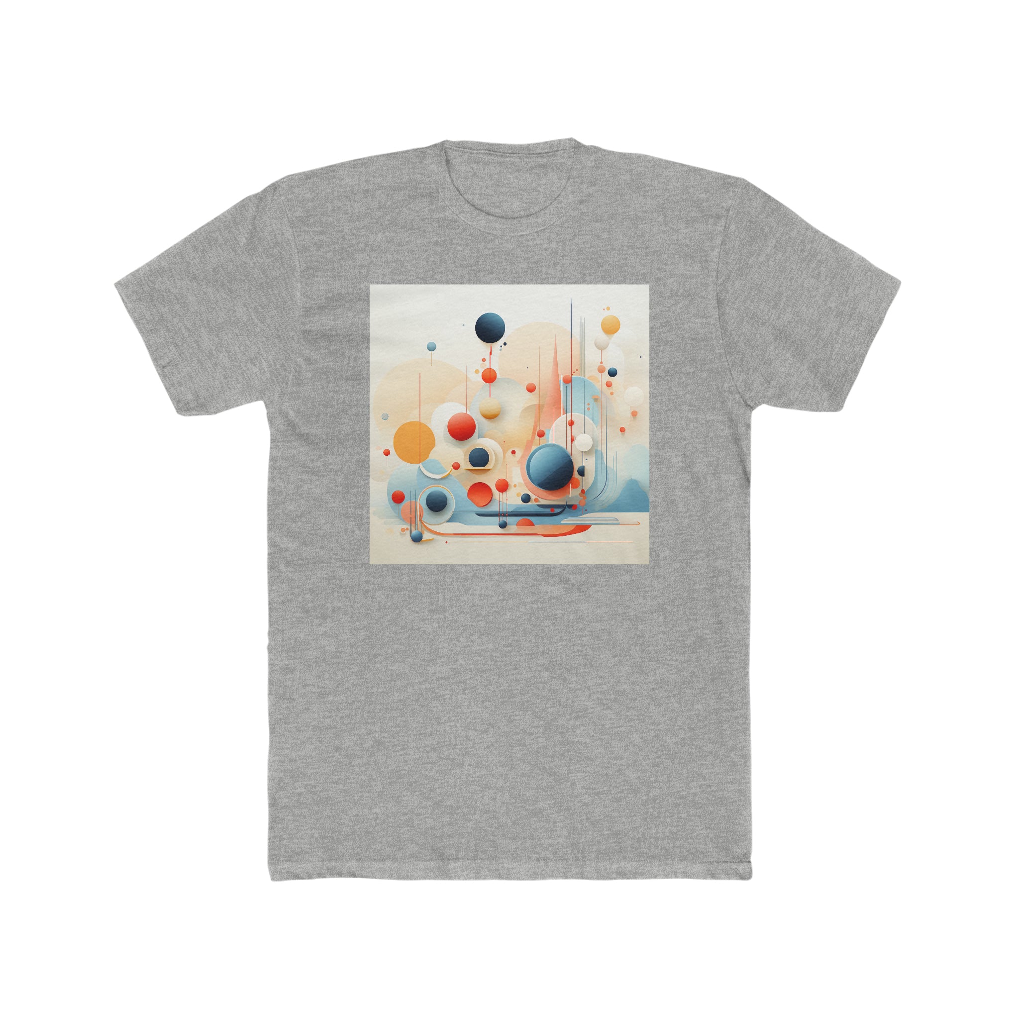 Men's Cotton Crew Tee - Vector Art Design 28