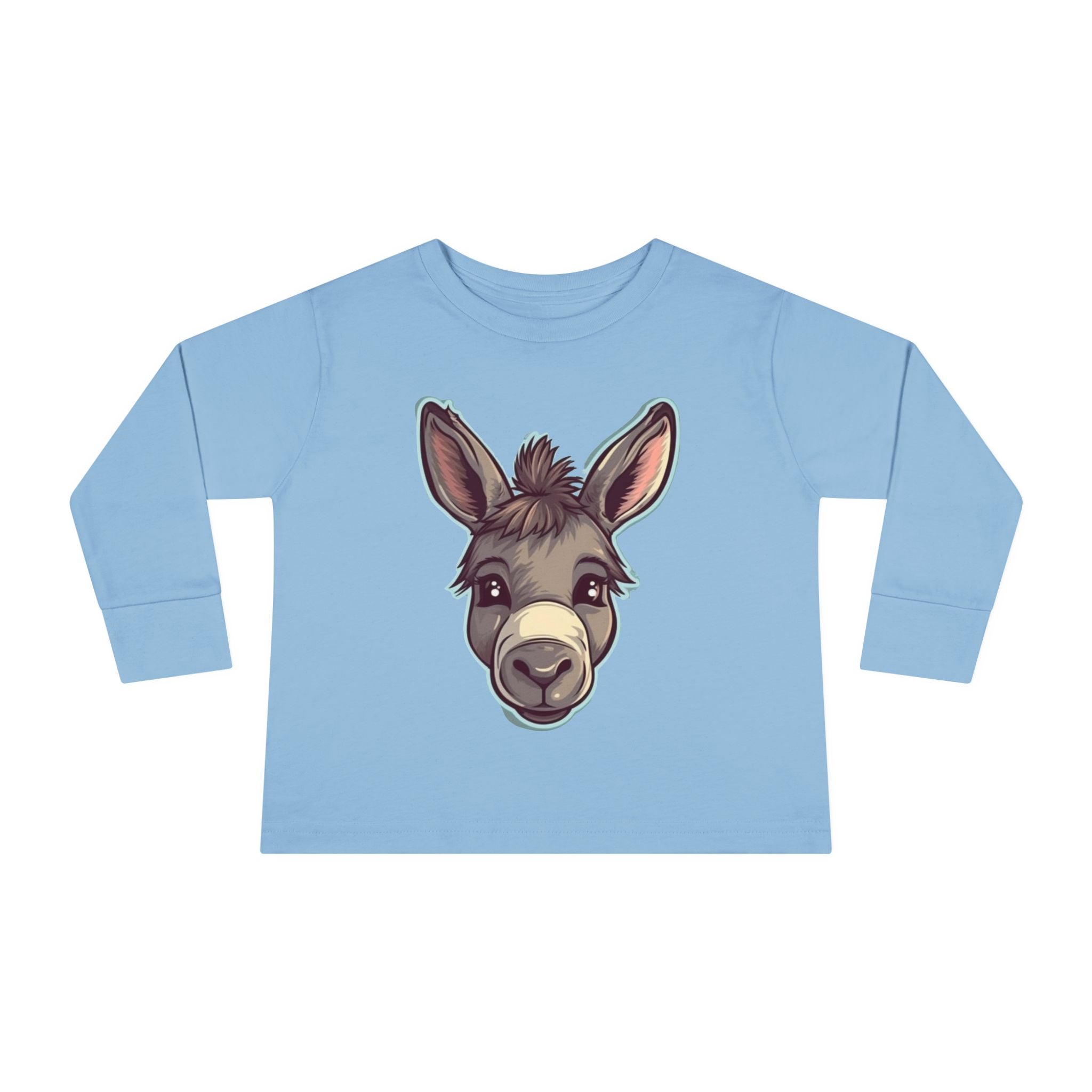 Toddler Long Sleeve Tee - Donkey Foal
