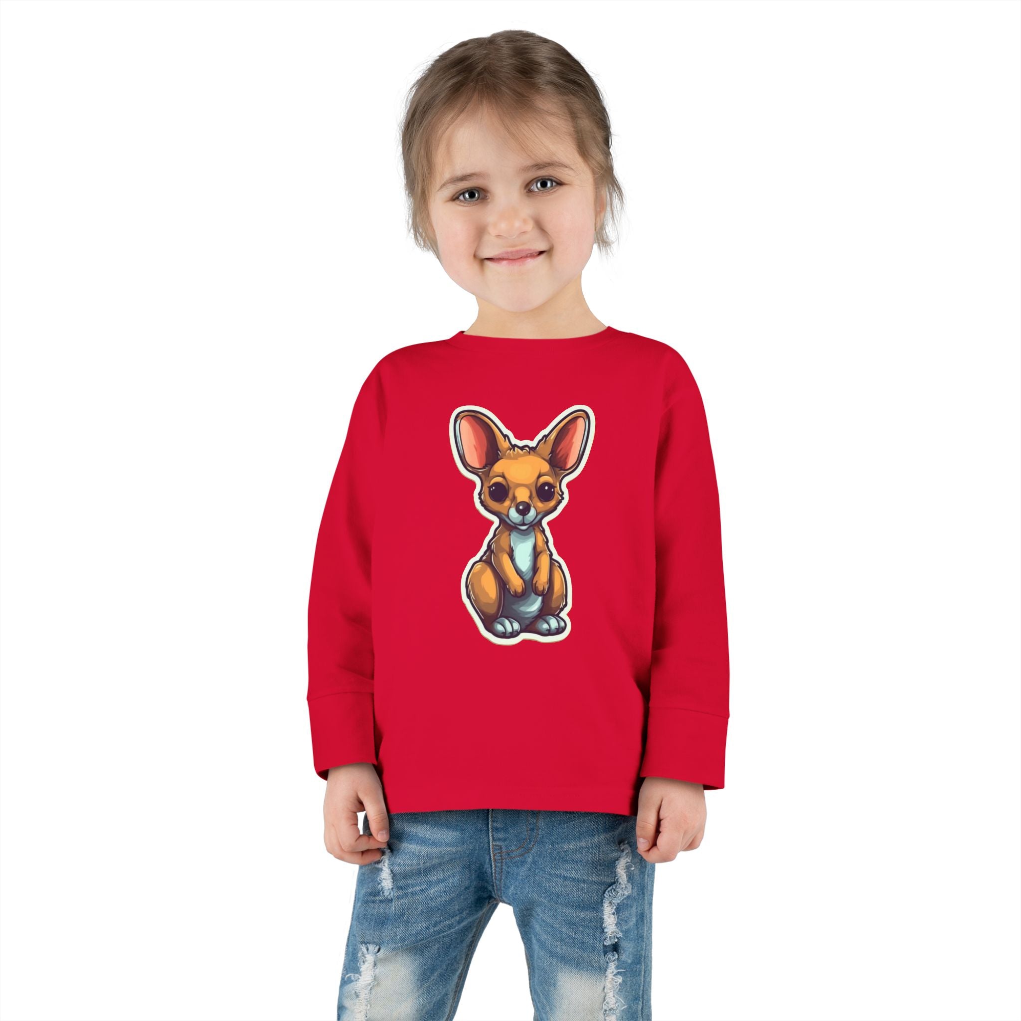 Toddler Long Sleeve Tee - Kangaroo Joey