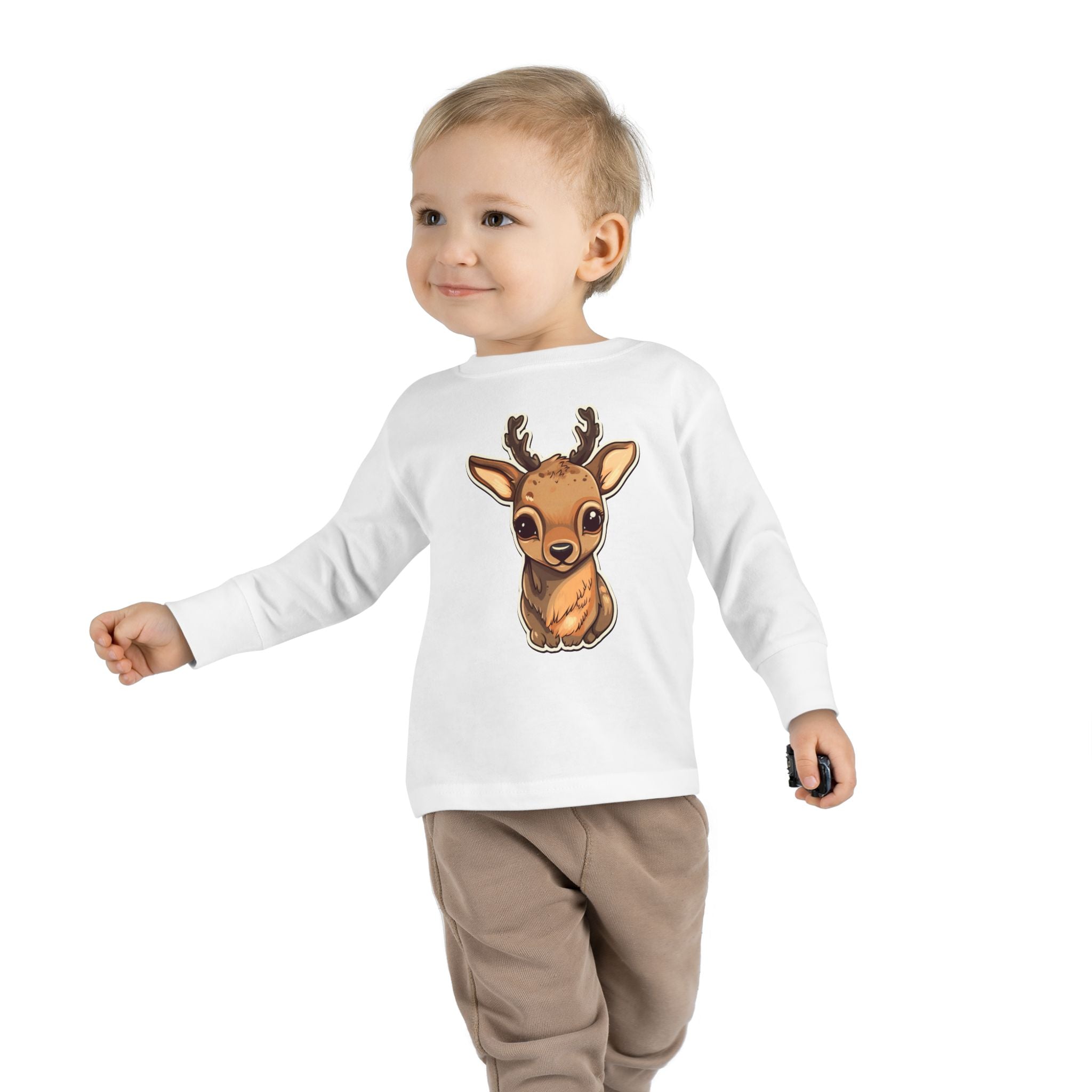 Toddler Long Sleeve Tee - Elk Calf