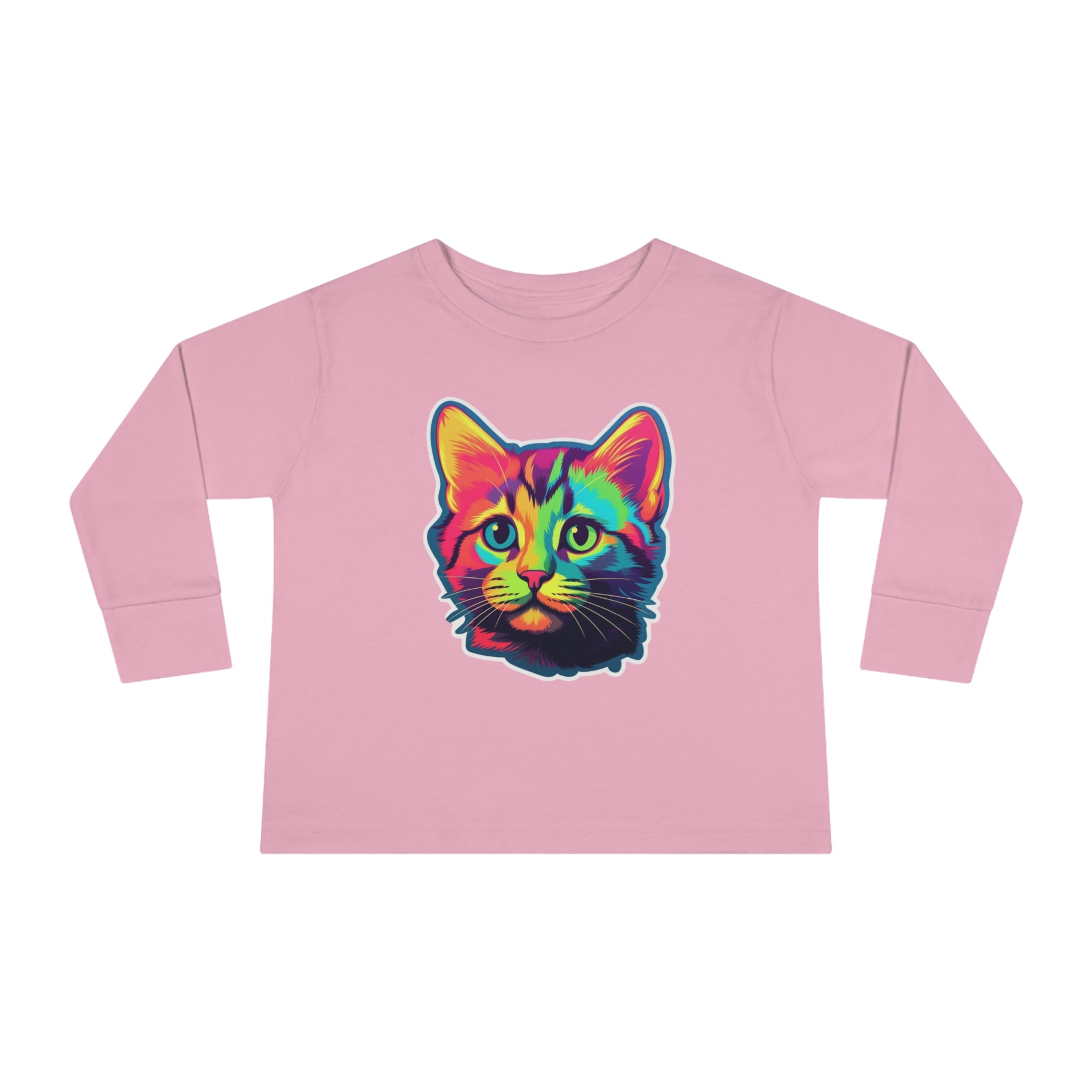 Toddler Long Sleeve Tee - Kittens 07