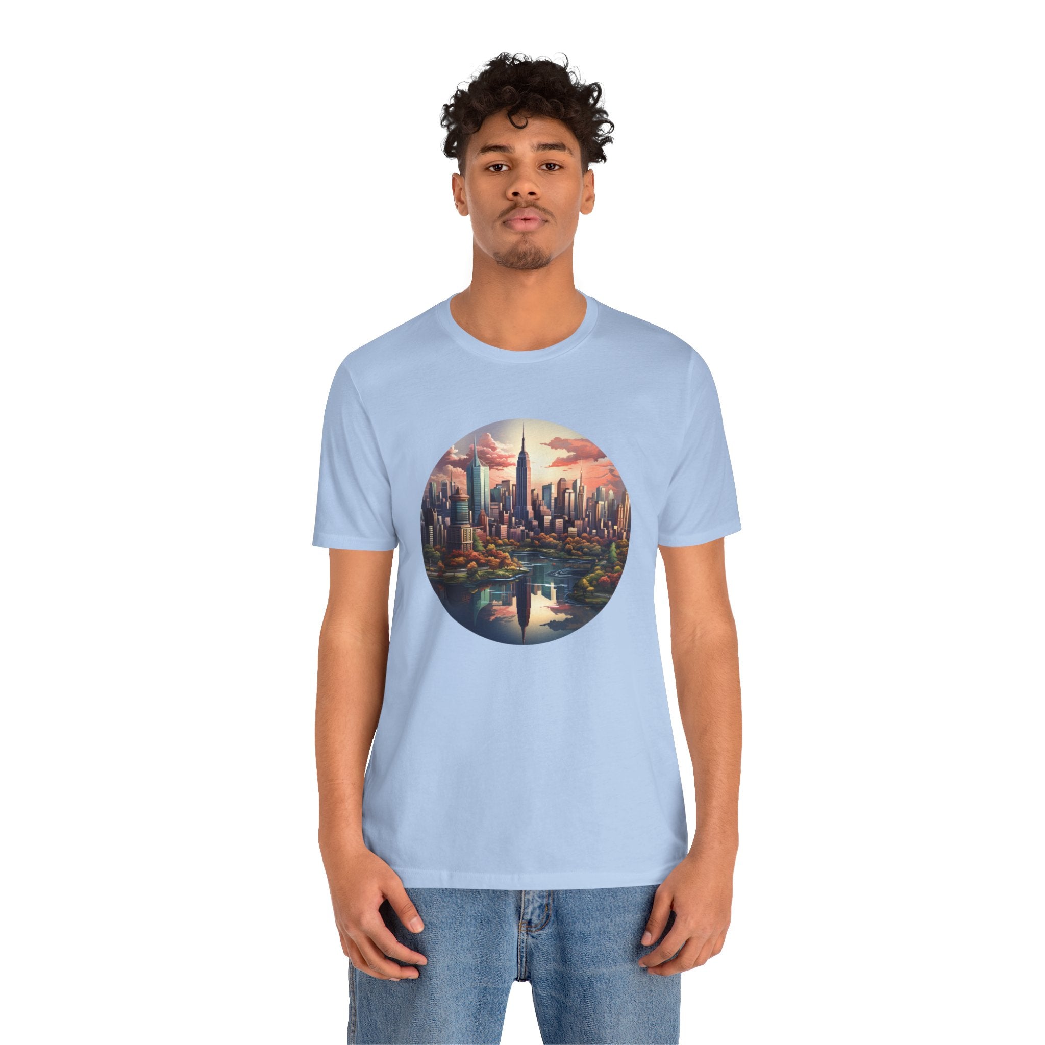 Unisex Jersey Short Sleeve Tee - Isometric Designs 09