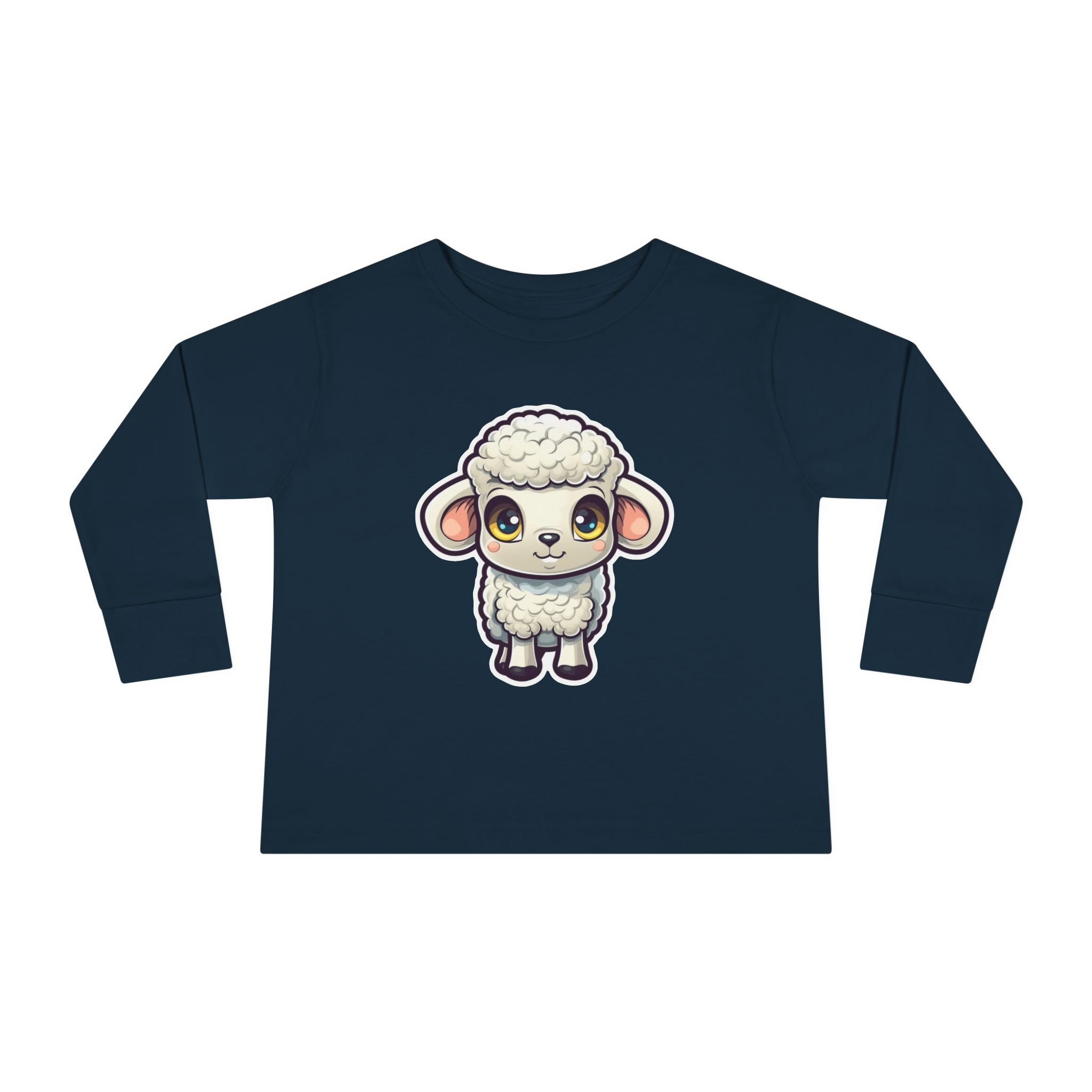 Toddler Long Sleeve Tee - Sheep Lamb