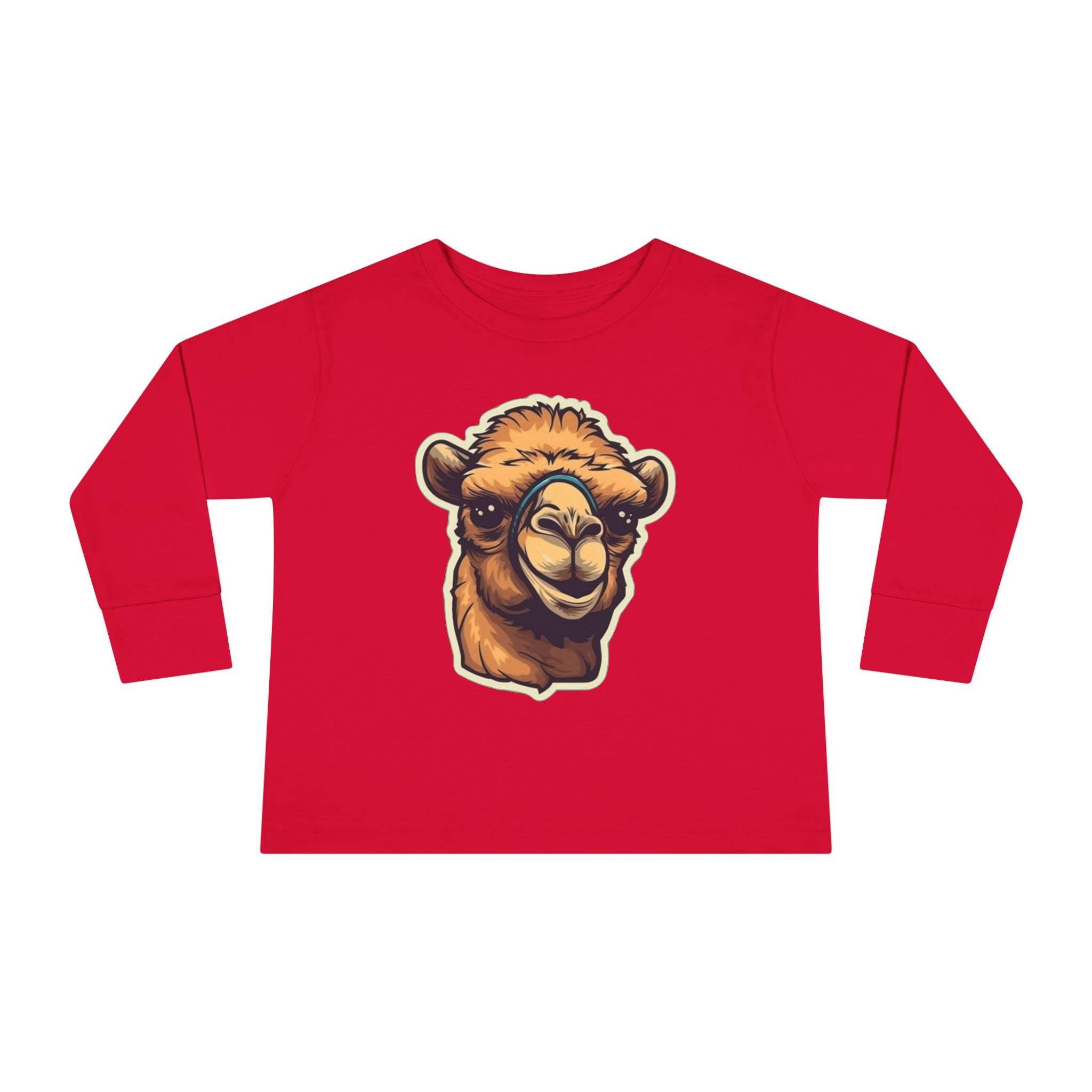 Toddler Long Sleeve Tee - Camel Calf
