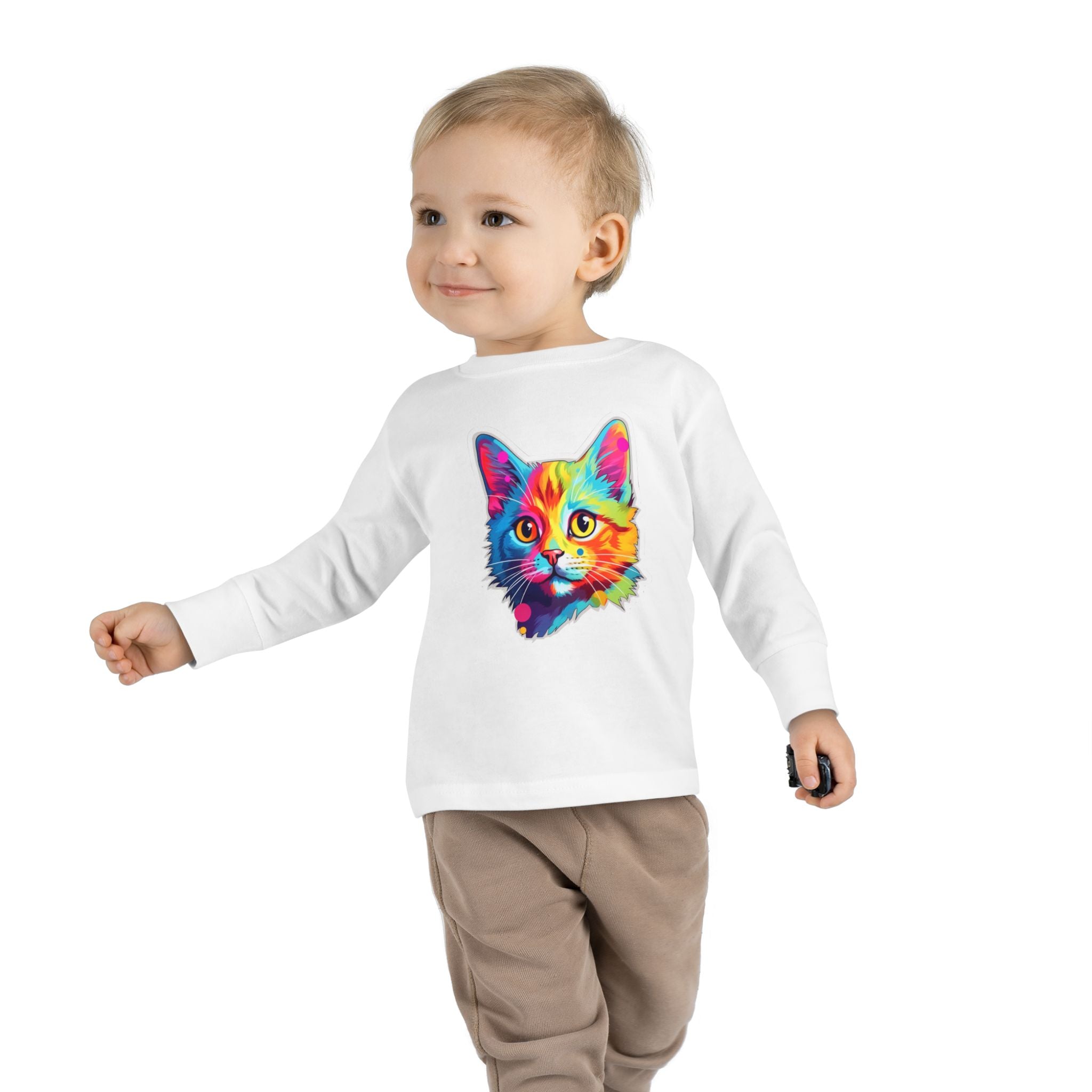 Toddler Long Sleeve Tee - Kittens 09