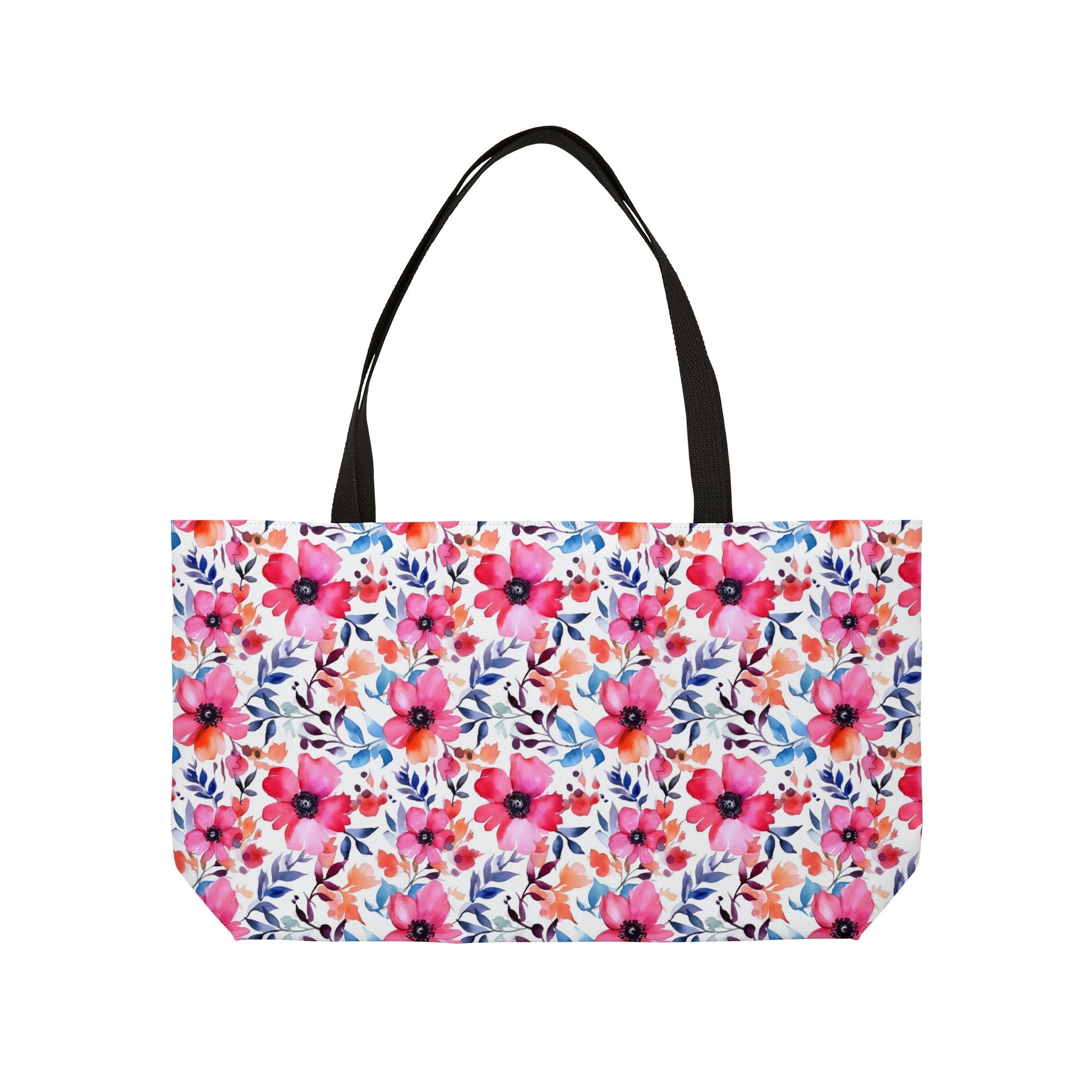 Weekender Tote Bag (AOP) - Seamless Floral Designs 02
