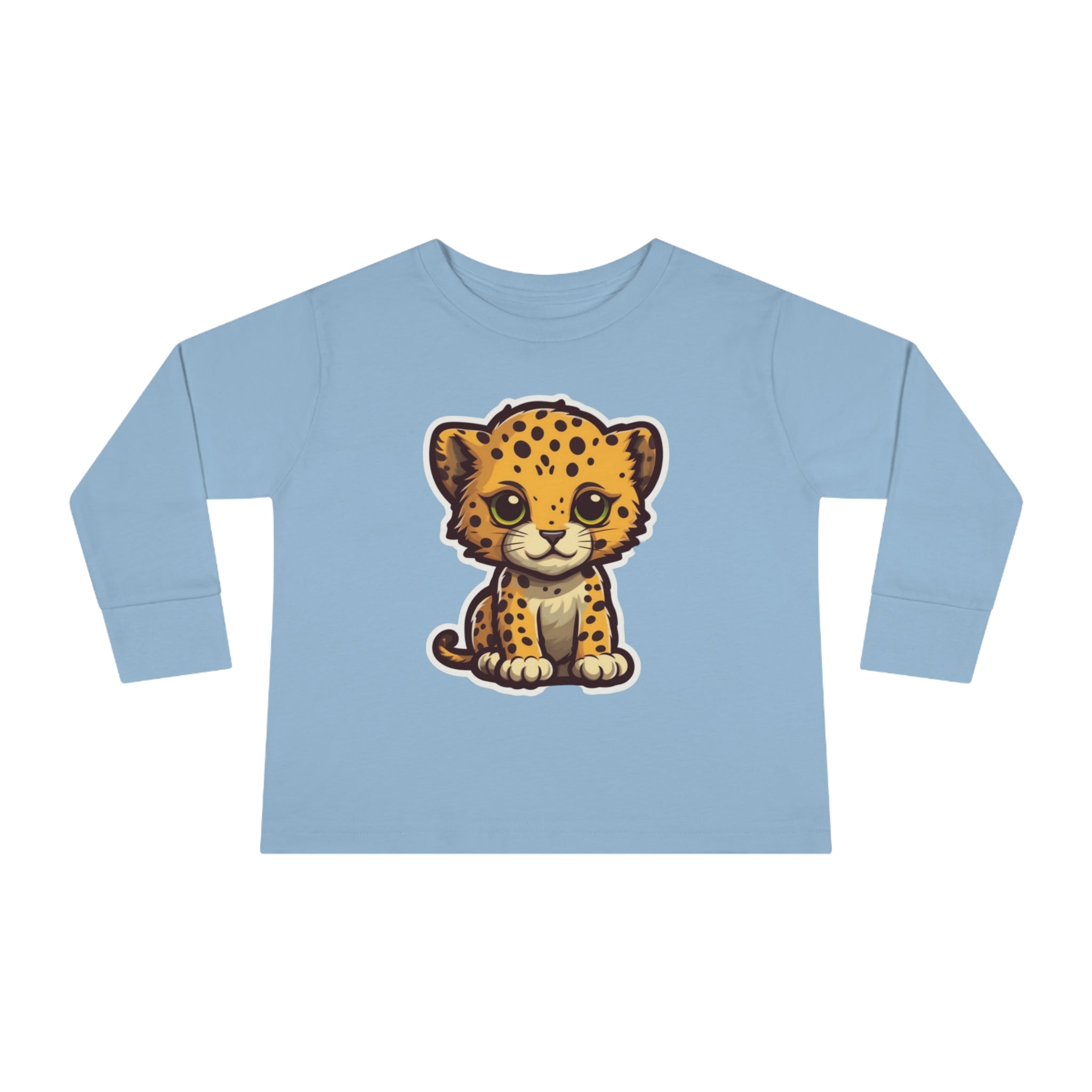 Toddler Long Sleeve Tee - Cheetah Cub