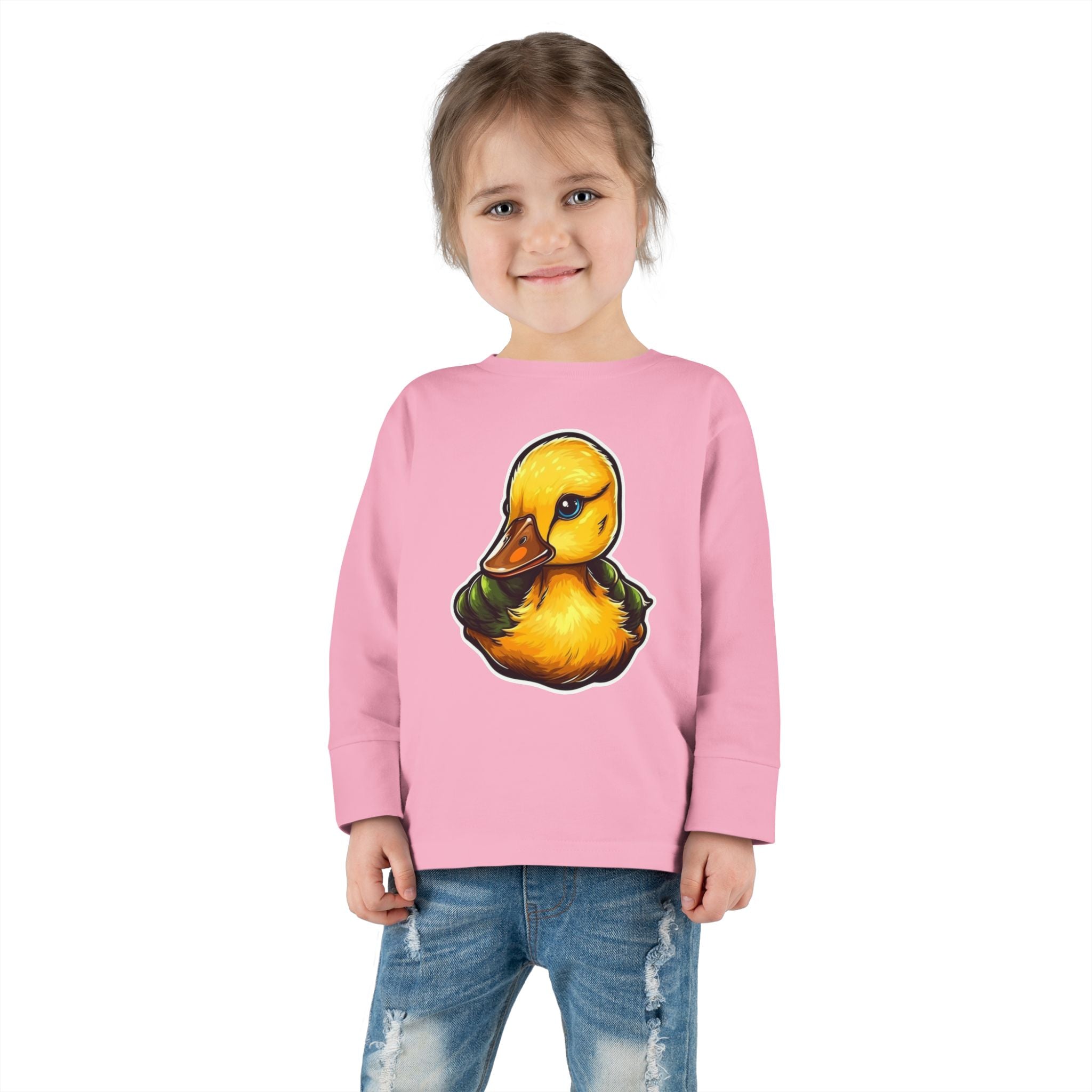 Toddler Long Sleeve Tee - Duck Duckling