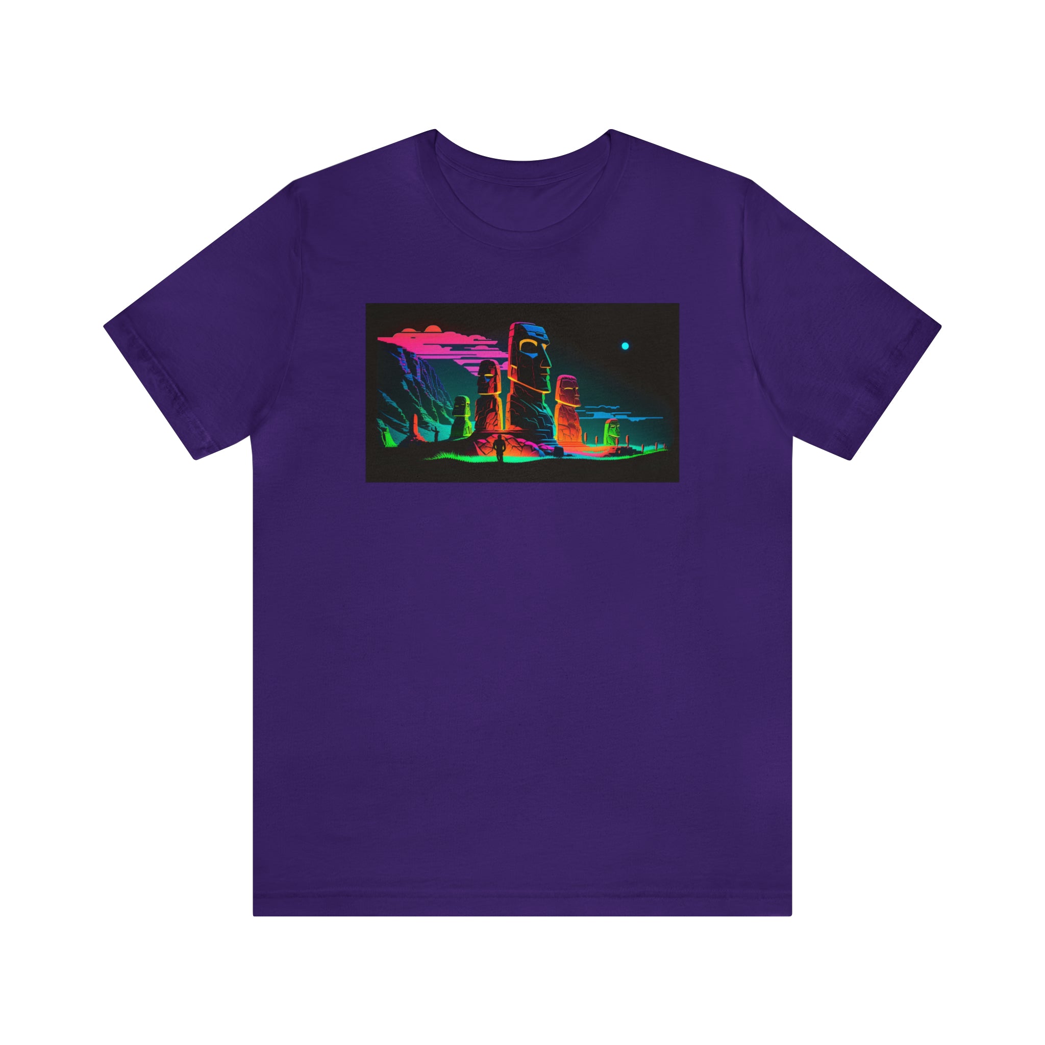 Unisex Jersey Short Sleeve Tee - Easter Islands, Chile