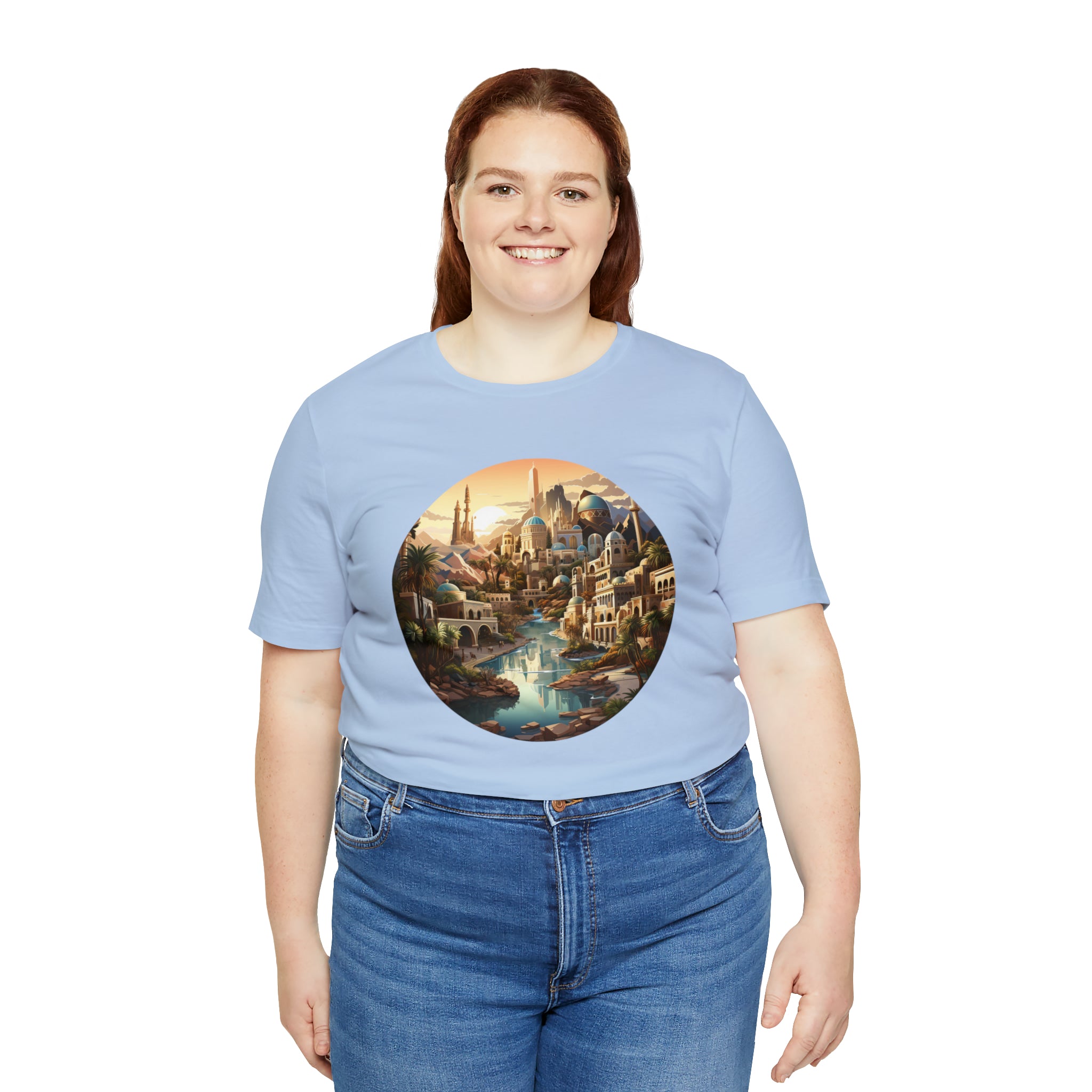 Unisex Jersey Short Sleeve Tee - Isometric Designs 07