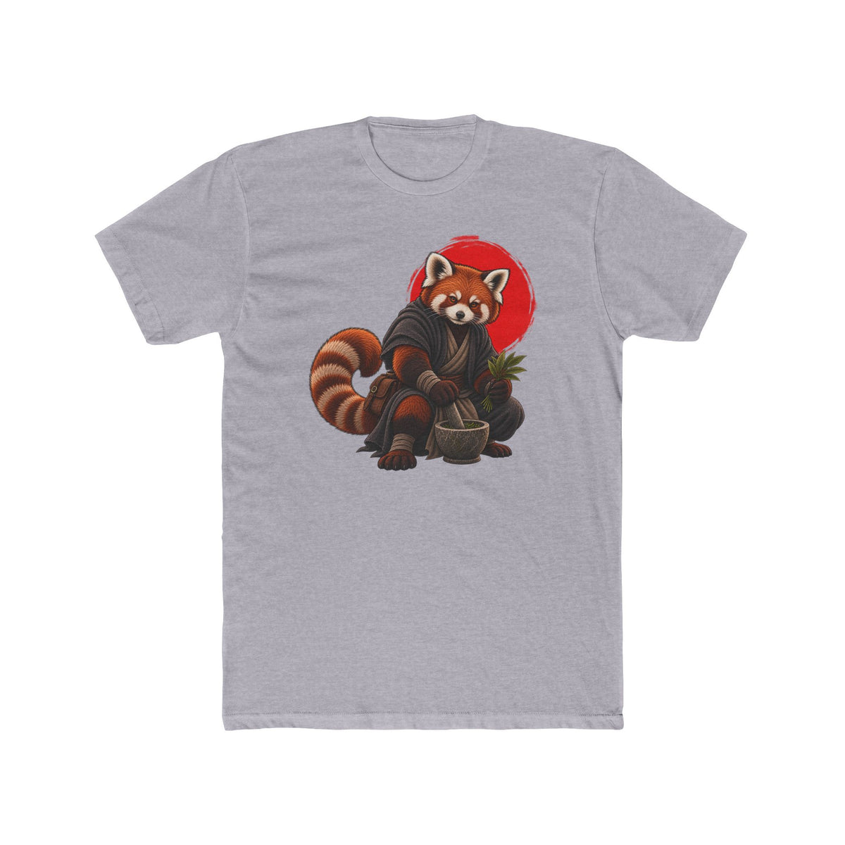 The Healer, a Shibui design, on a men's cotton crew tee
