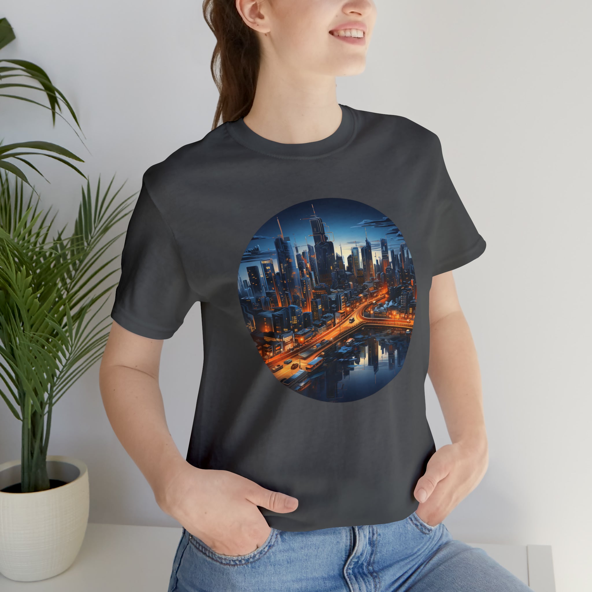 Unisex Jersey Short Sleeve Tee - Isometric Designs 06