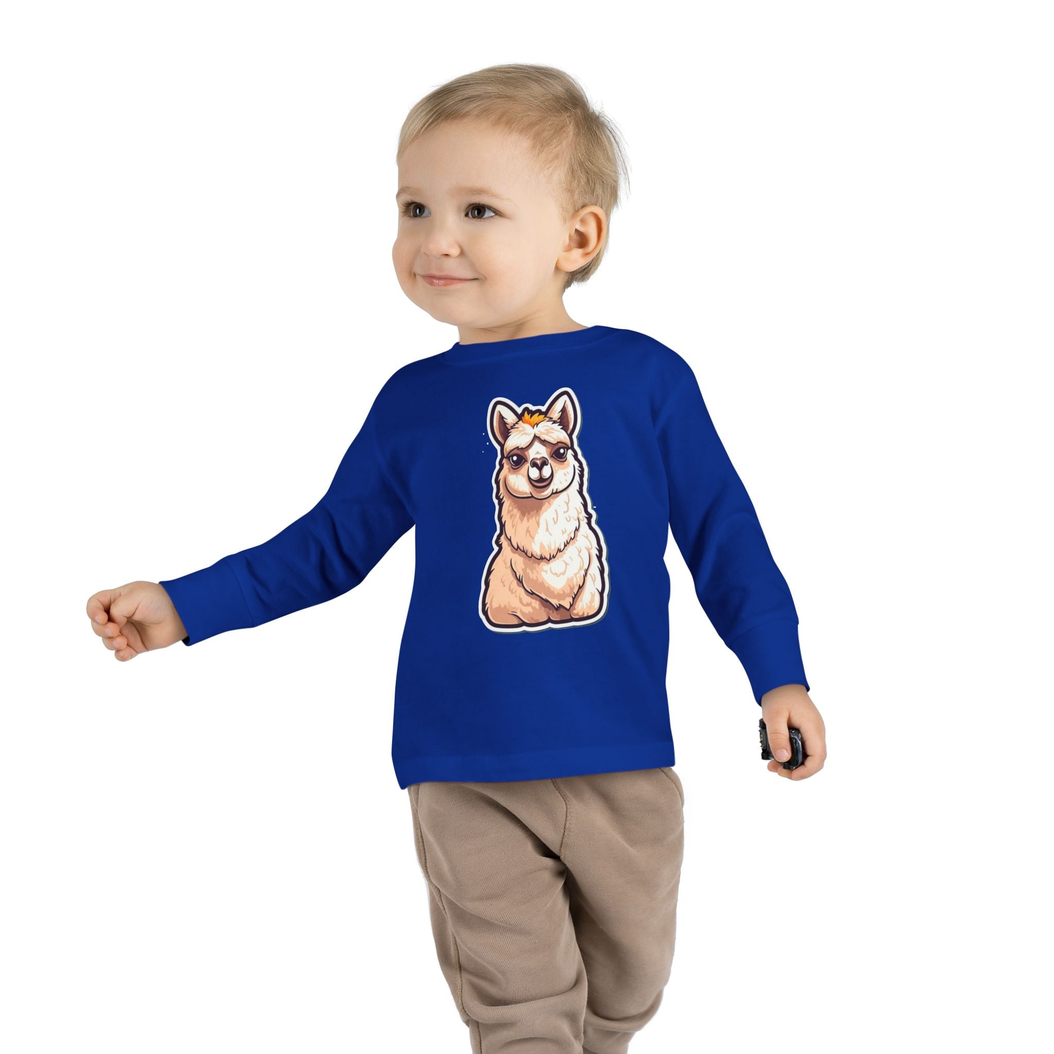 Toddler Long Sleeve Tee - Llama Calf
