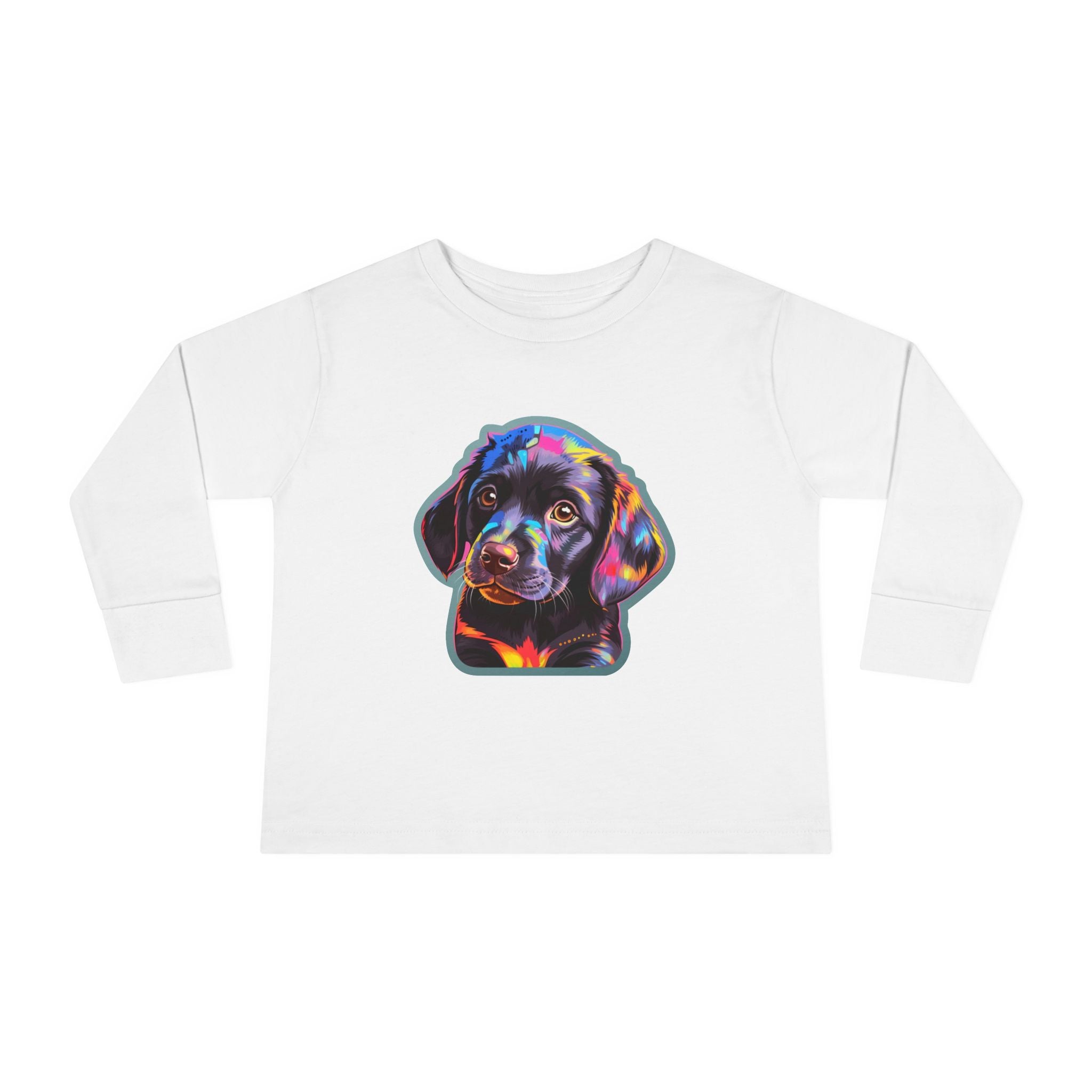 Toddler Long Sleeve Tee - Puppies 02