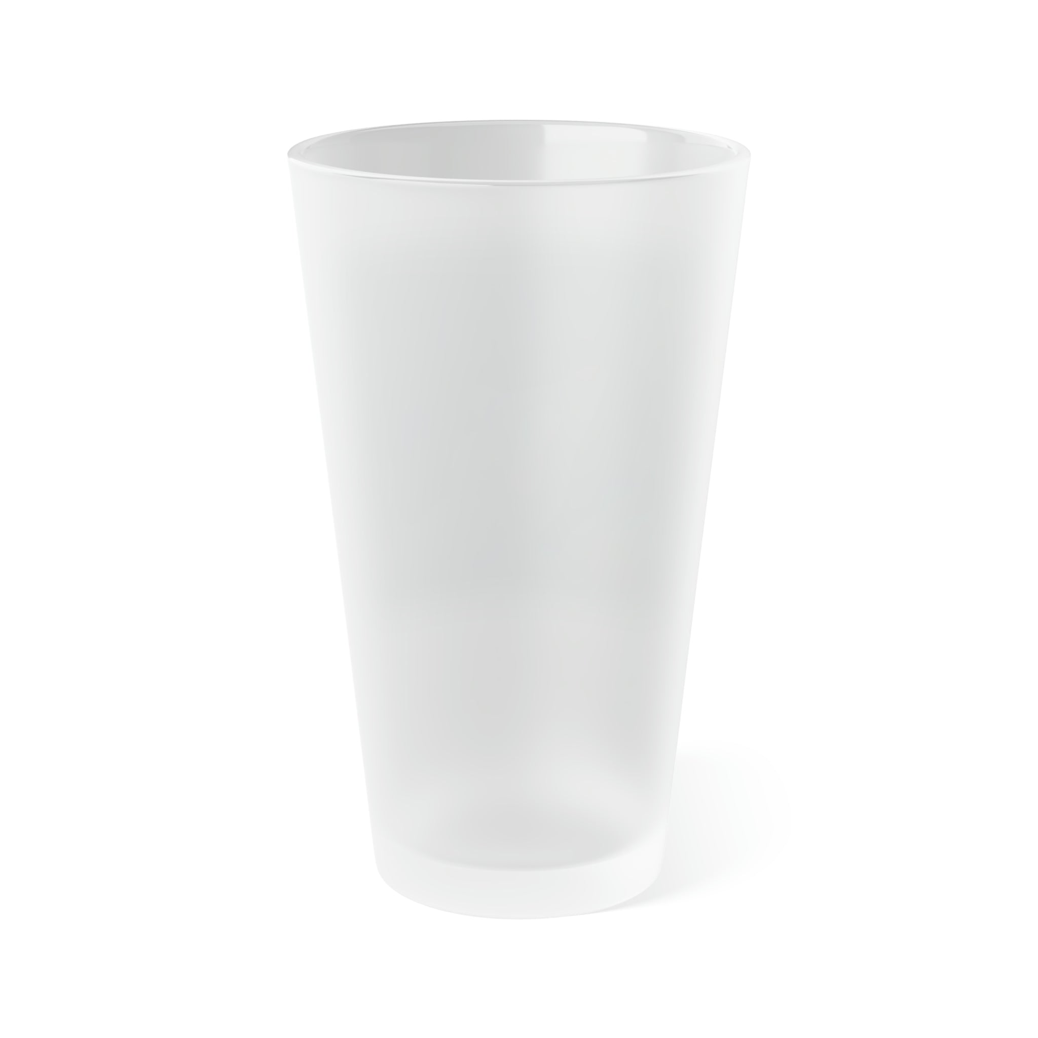 Frosted Pint Glass, 16oz - Vibrant Designs 07