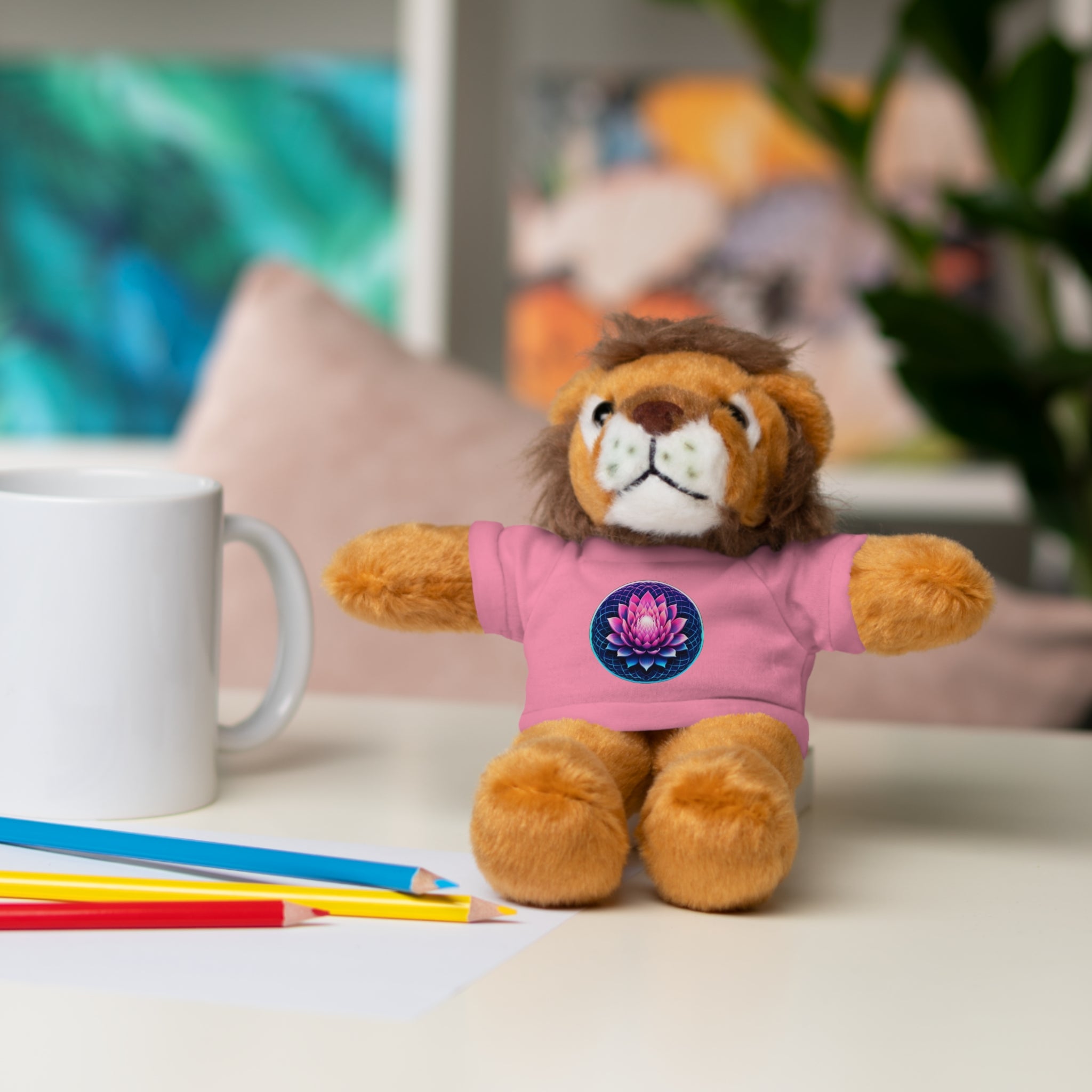 Plush Animal Gift - Lotus Tee