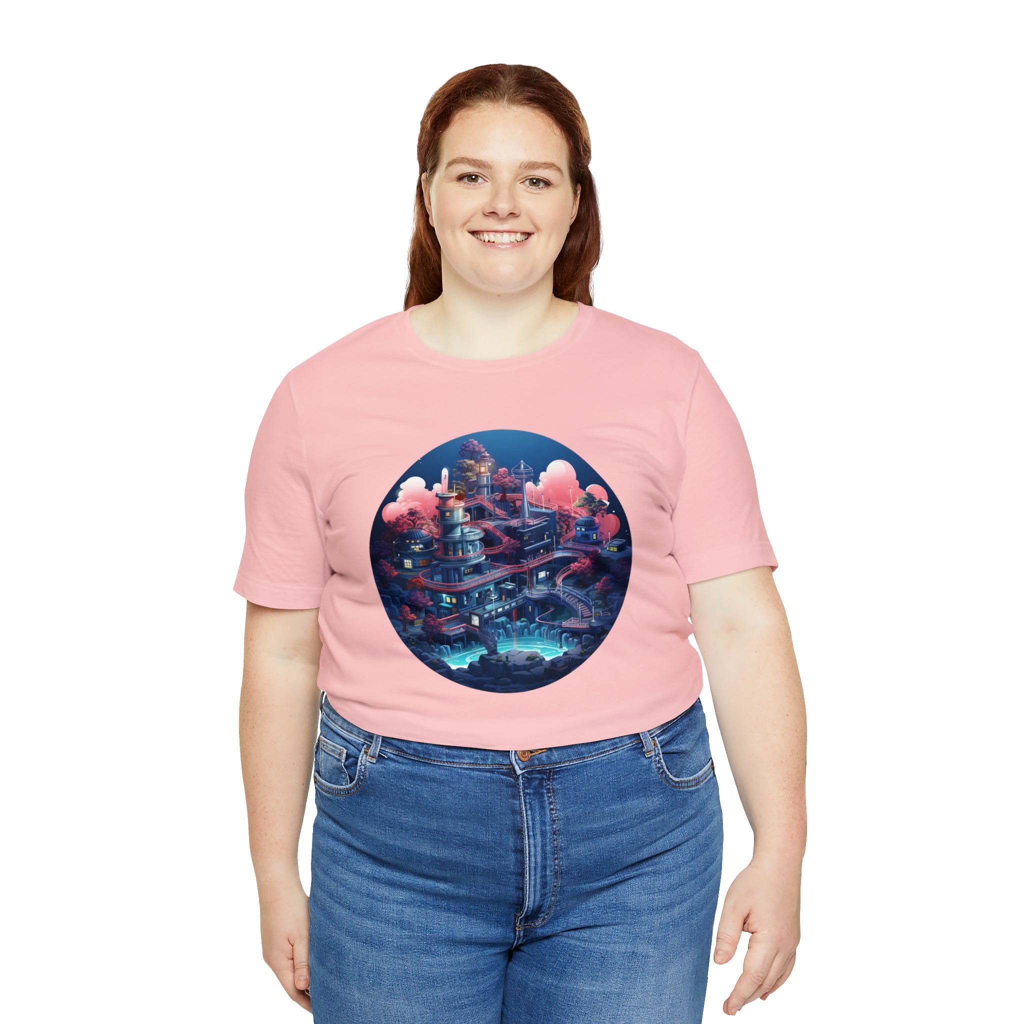 Unisex Jersey Short Sleeve Tee - Isometric Designs 03