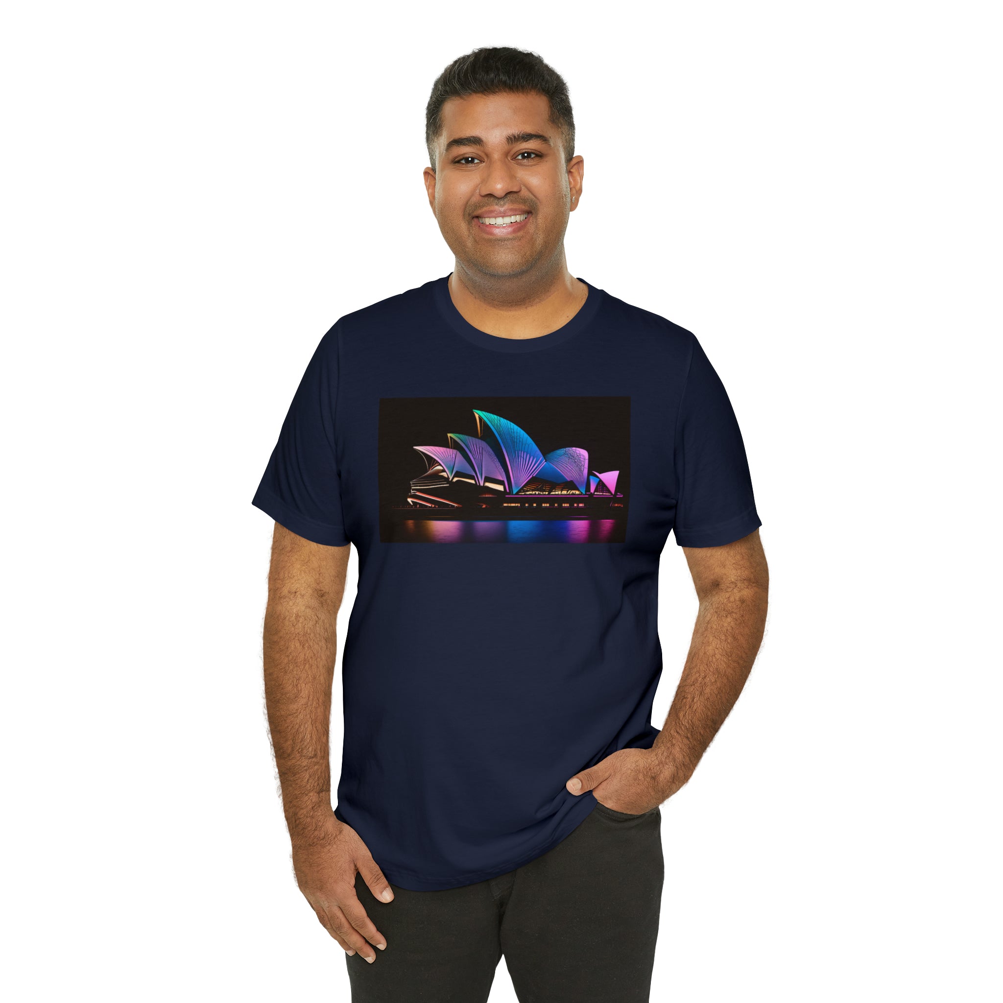 Unisex Jersey Short Sleeve Tee - Sydney Opera House, Australia