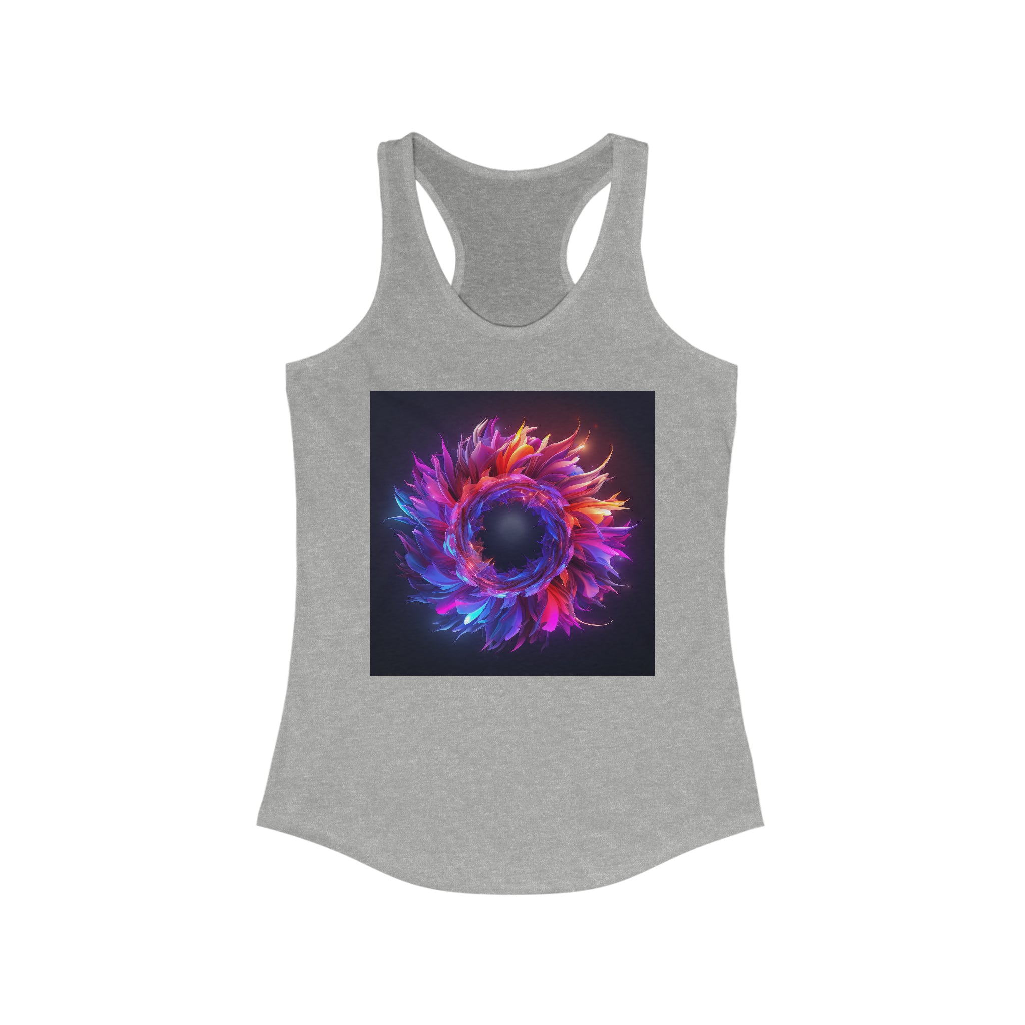 Women's Ideal Racerback Tank - Vector Art Design 18