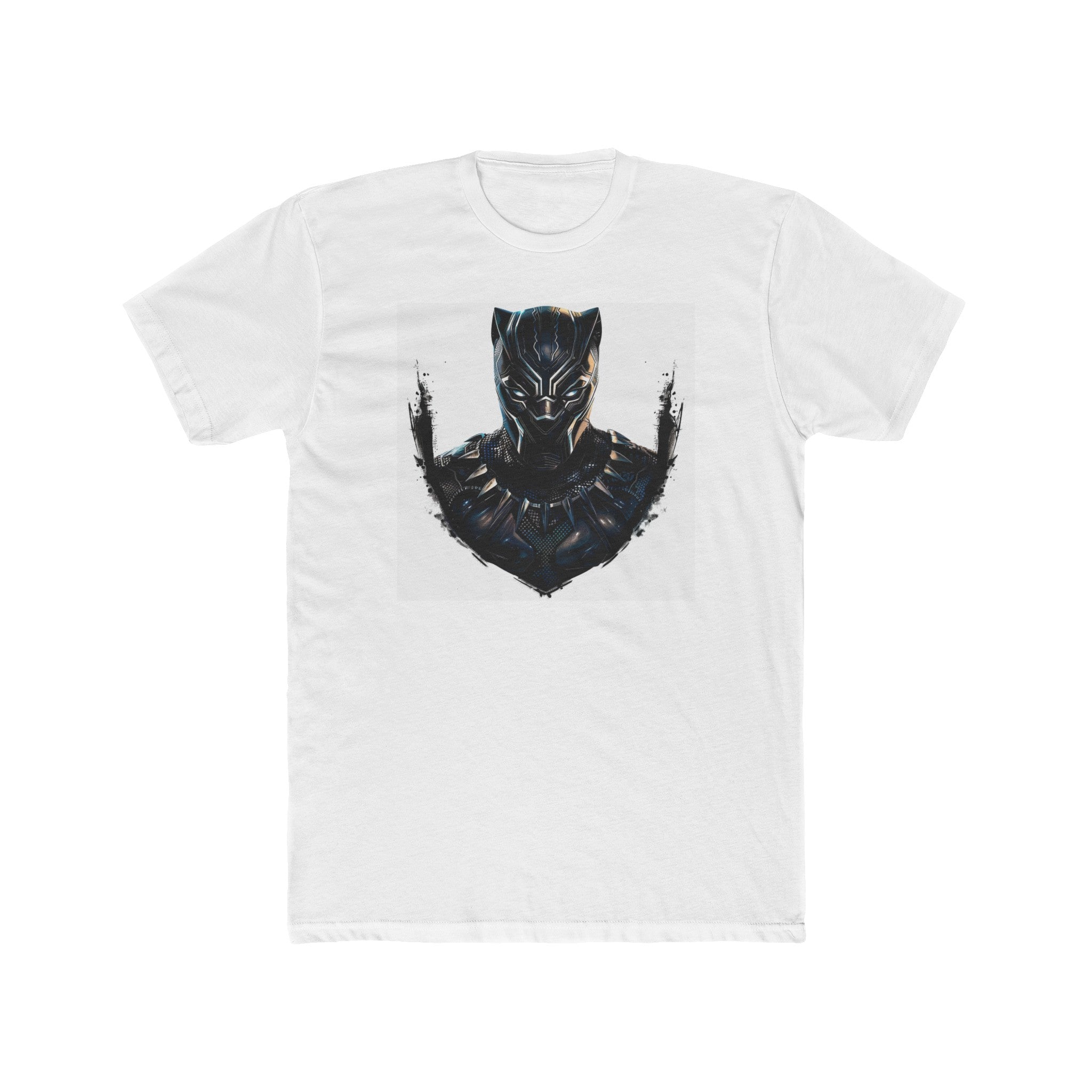 Men's Cotton Crew Tee - Superheroes Collection - Black Panther 02
