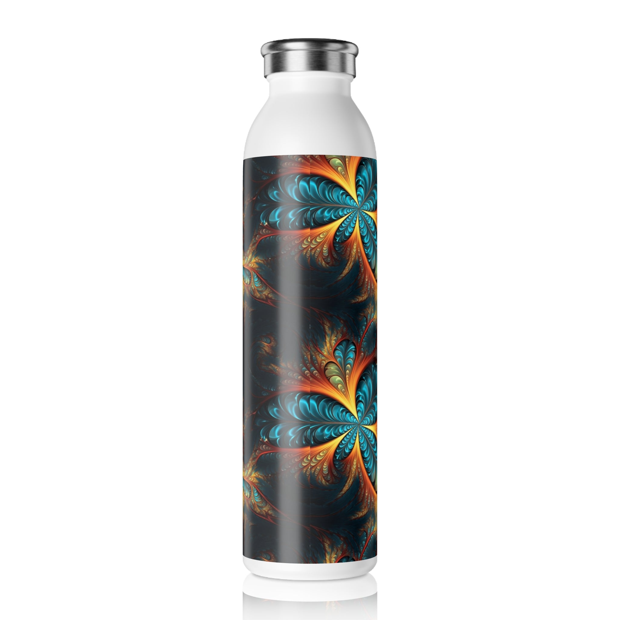 Slim Water Bottle - Abstract Designs 08